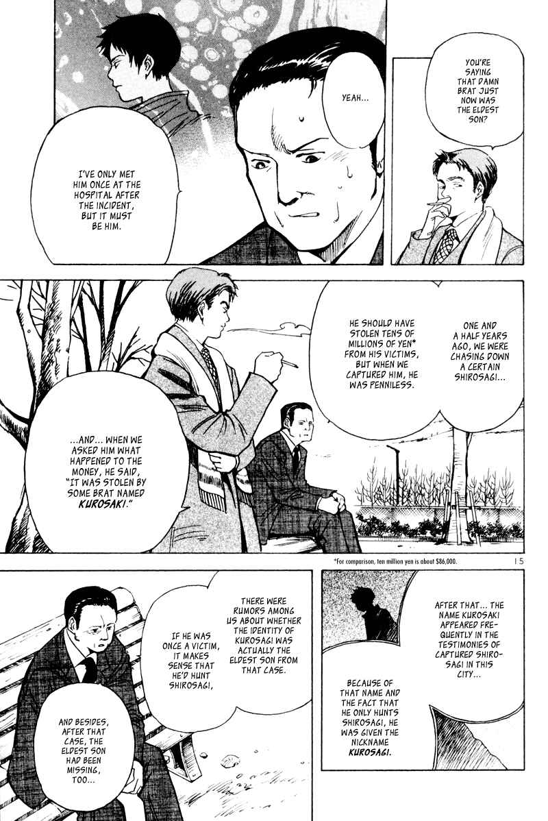 Page 15 Chapter 5 Kurosagi: The Black Swindler