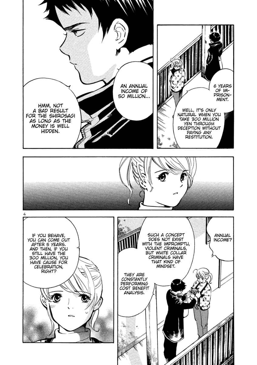 Page 4 Chapter 113 Kurosagi: The Black Swindler