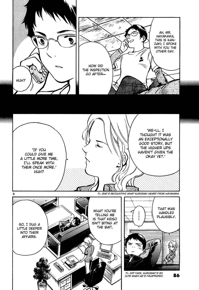 Page 8 Chapter 80 Kurosagi: The Black Swindler