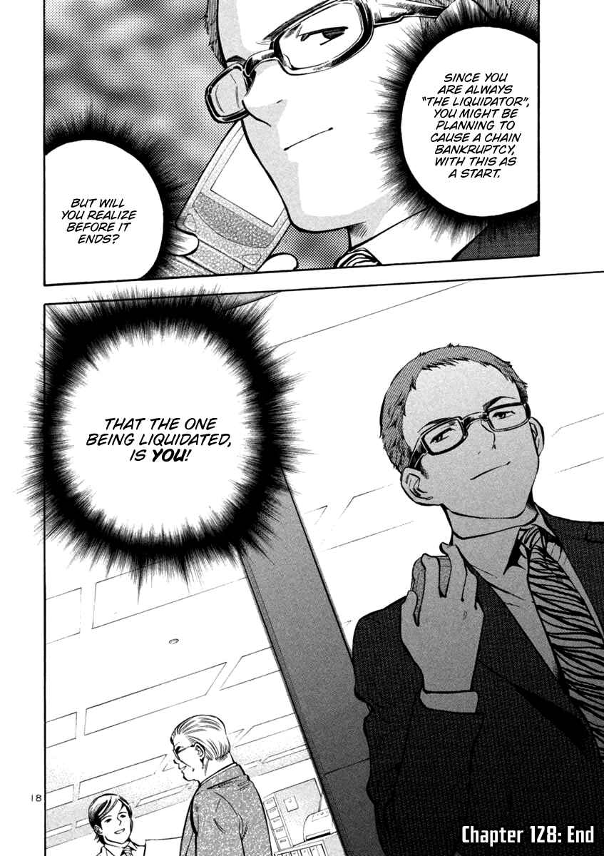 Page 18 Chapter 128 Kurosagi: The Black Swindler
