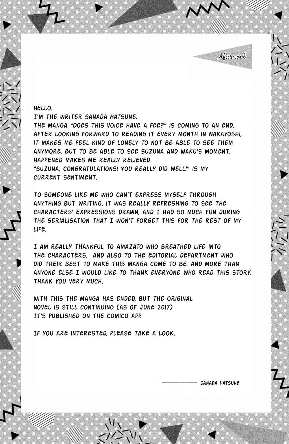 Page 47 Chapter 8 Sono Voice, Yuuryou Desu ka?
