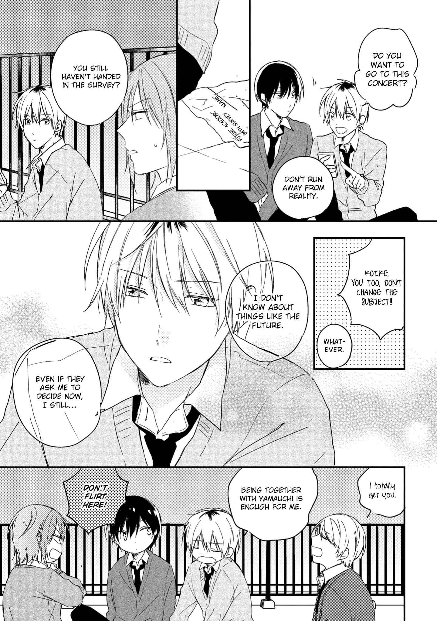 Page 6 Chapter 4 Natsu ni Mebuku wa Koi no Oto