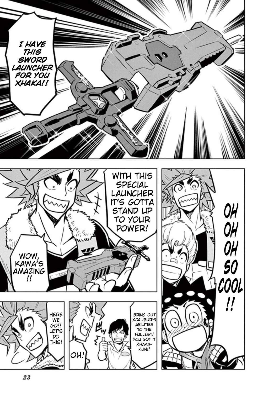 Page 22 Chapter 14.5 Beyblade Burst