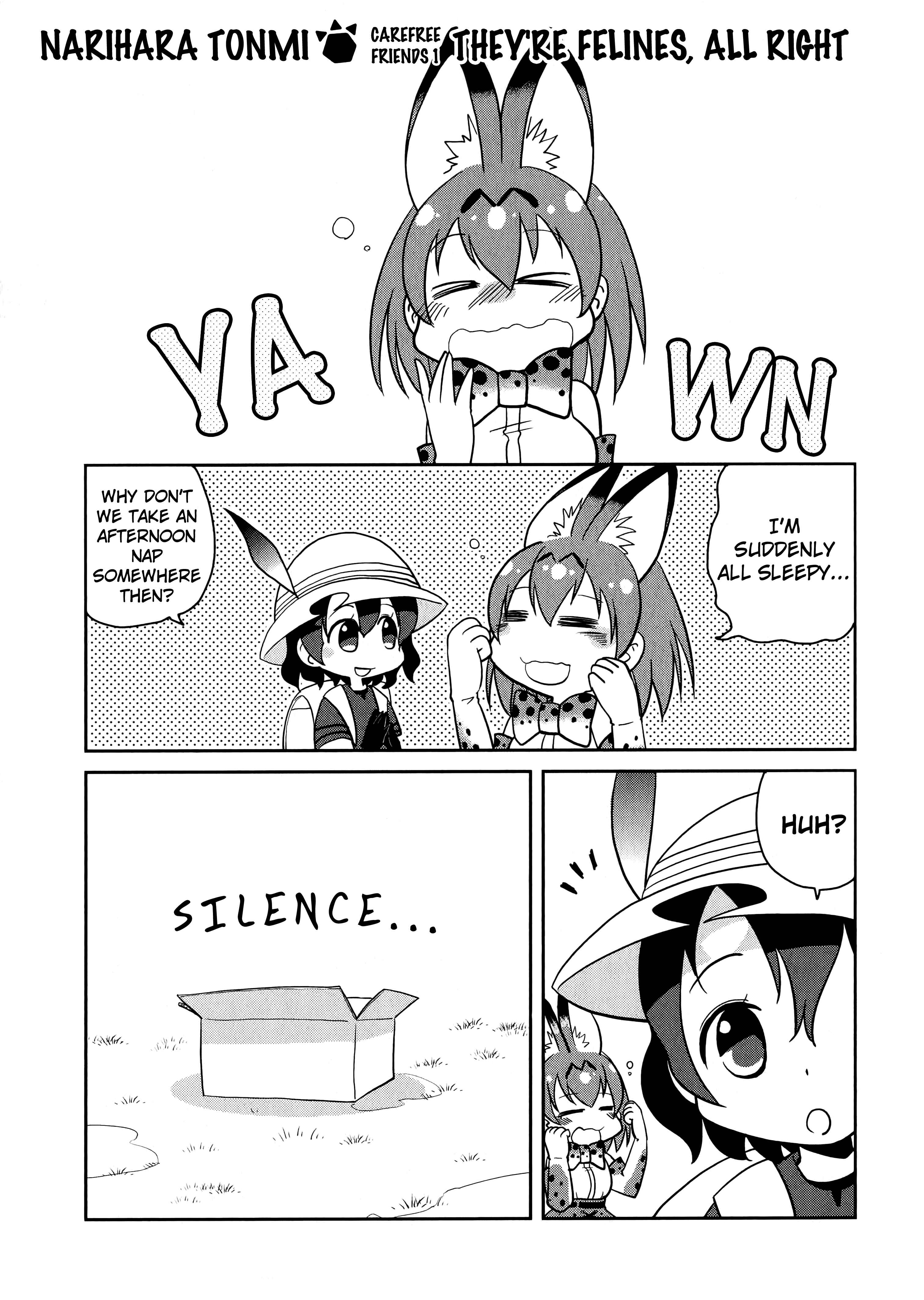 Page 1 Chapter 5 Kemono Friends à la carte
