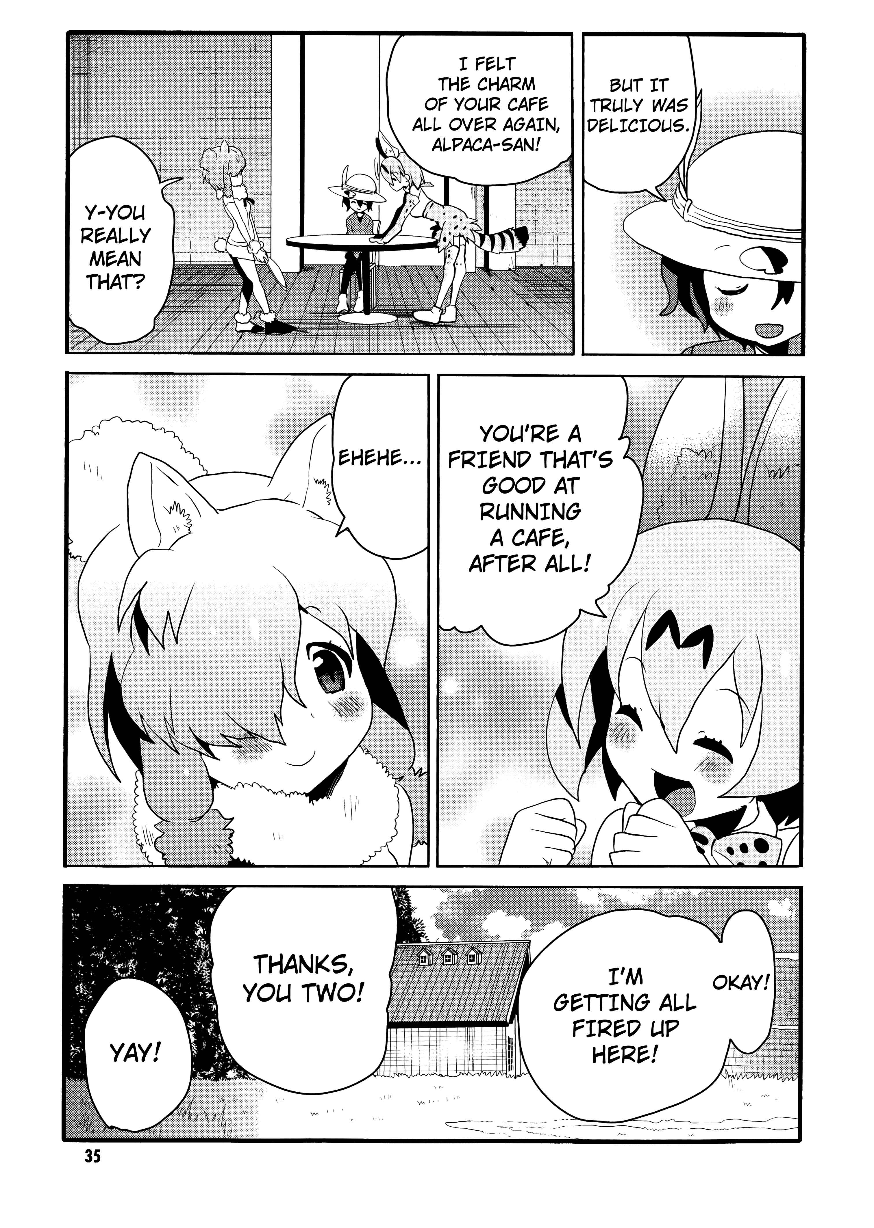 Page 7 Chapter 4 Kemono Friends à la carte