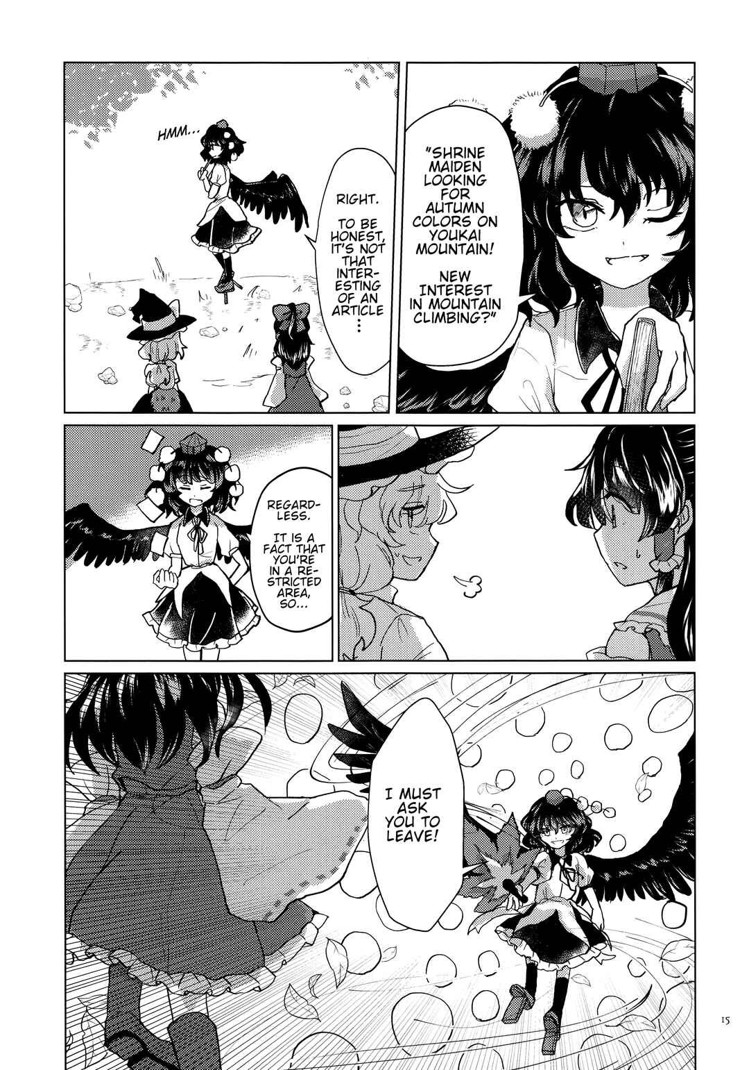 Page 14 Chapter Unknown_bb4b Touhou - Doushiyou, Marisa