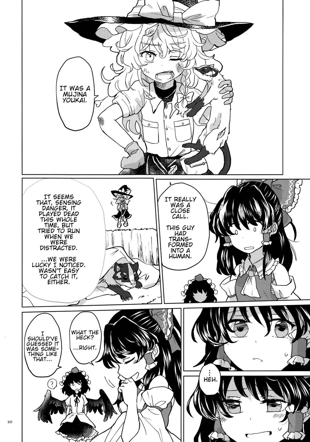 Page 19 Chapter Unknown_bb4b Touhou - Doushiyou, Marisa
