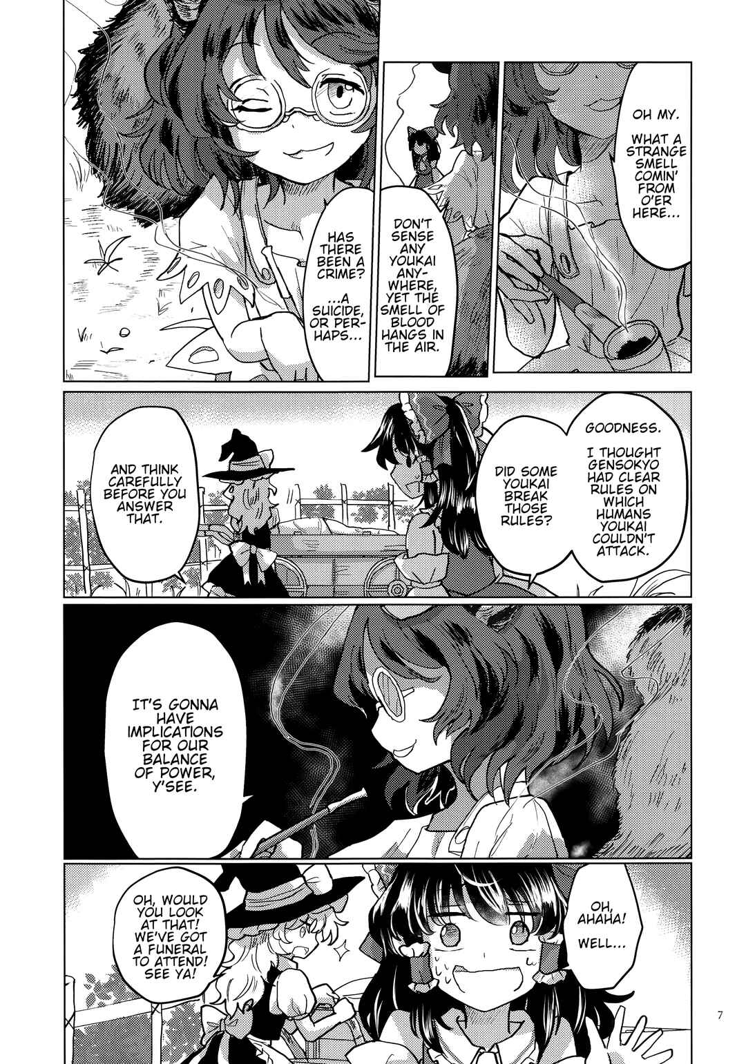 Page 6 Chapter Unknown_bb4b Touhou - Doushiyou, Marisa