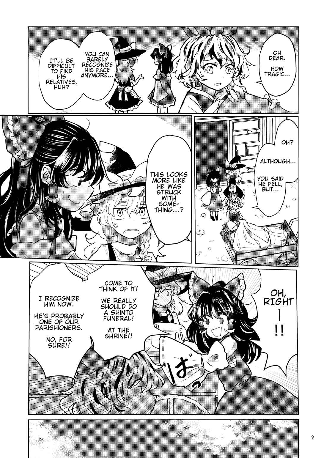 Page 8 Chapter Unknown_bb4b Touhou - Doushiyou, Marisa