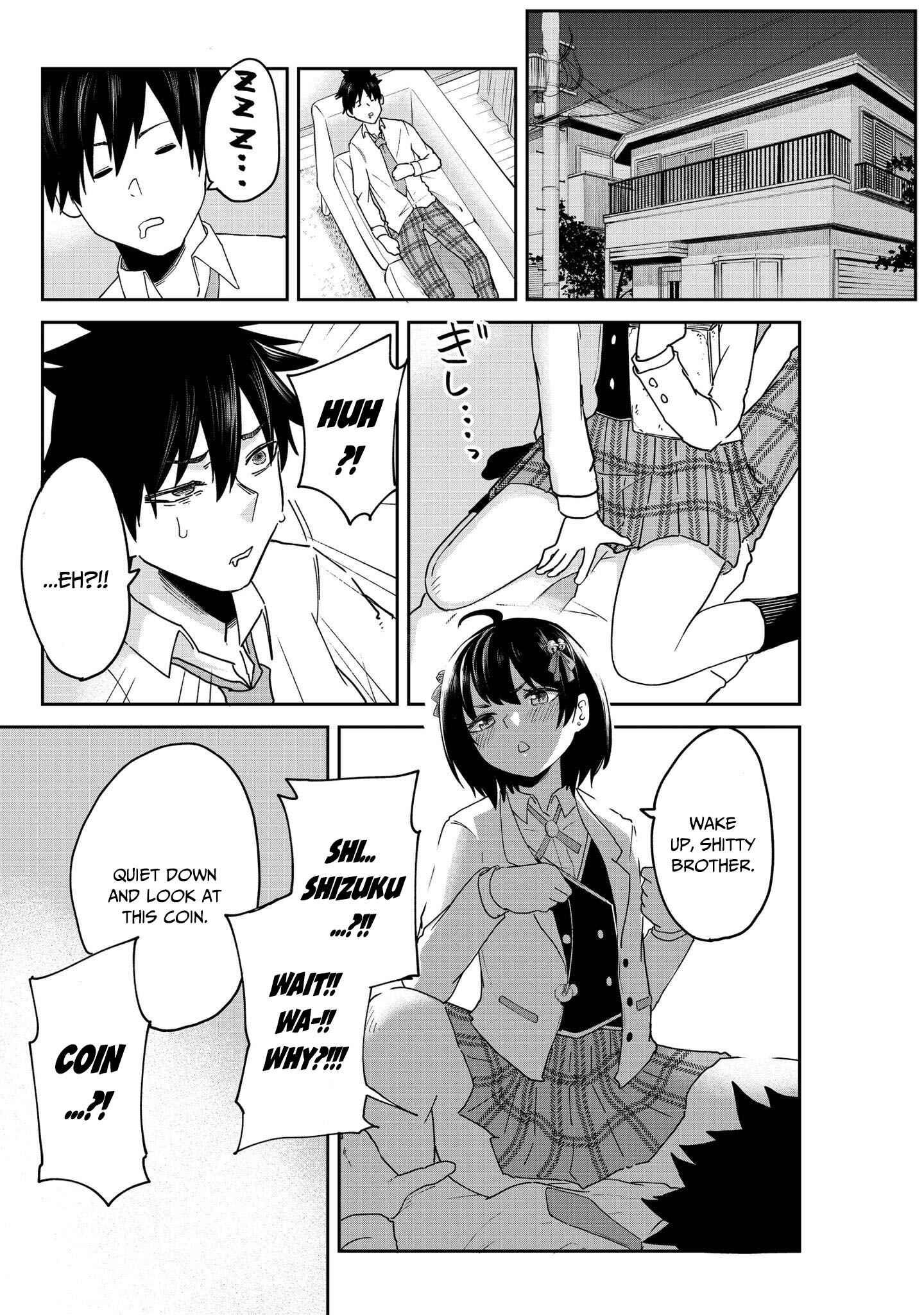 Page 4 Chapter Unknown_f279 Mainichi Shine Shine Itte Kuru Gimai ga, Ore ga Nete Iru Suki ni Saimin-jutsu de Hore Saseyou to Shite Kurundakedo…! (Pre-serialization)