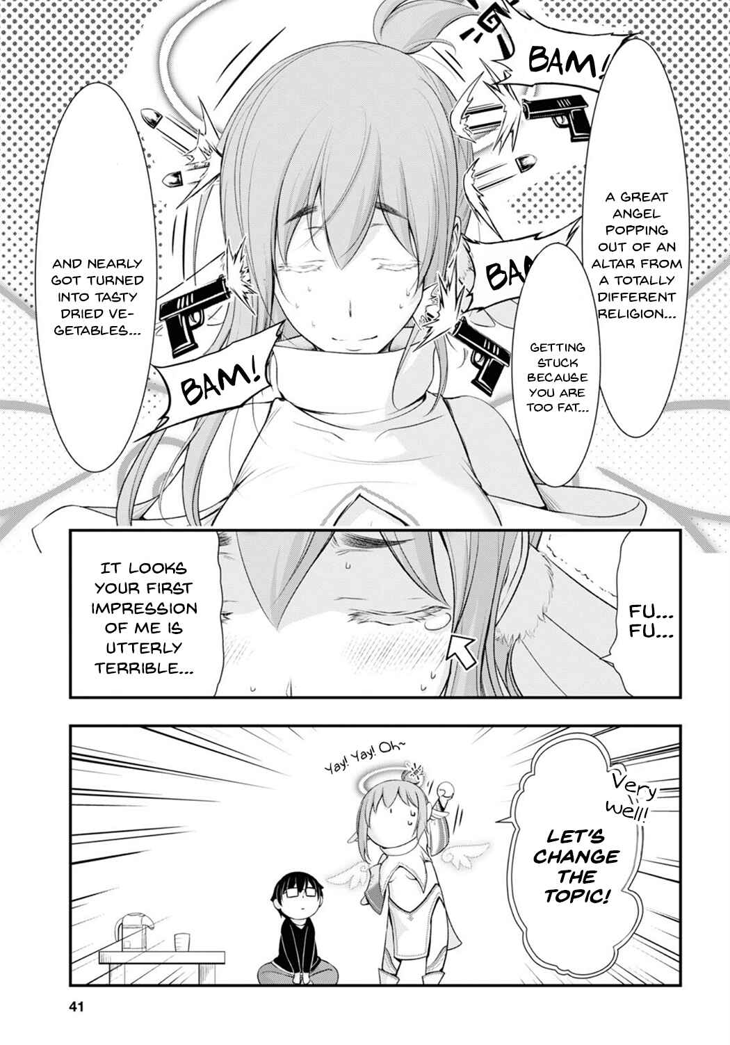 Page 19 Chapter 1 Yuuryou Bukken Mou Dame Sou ~Furo, Toilet to Tenshi wa Kyoudou desu~