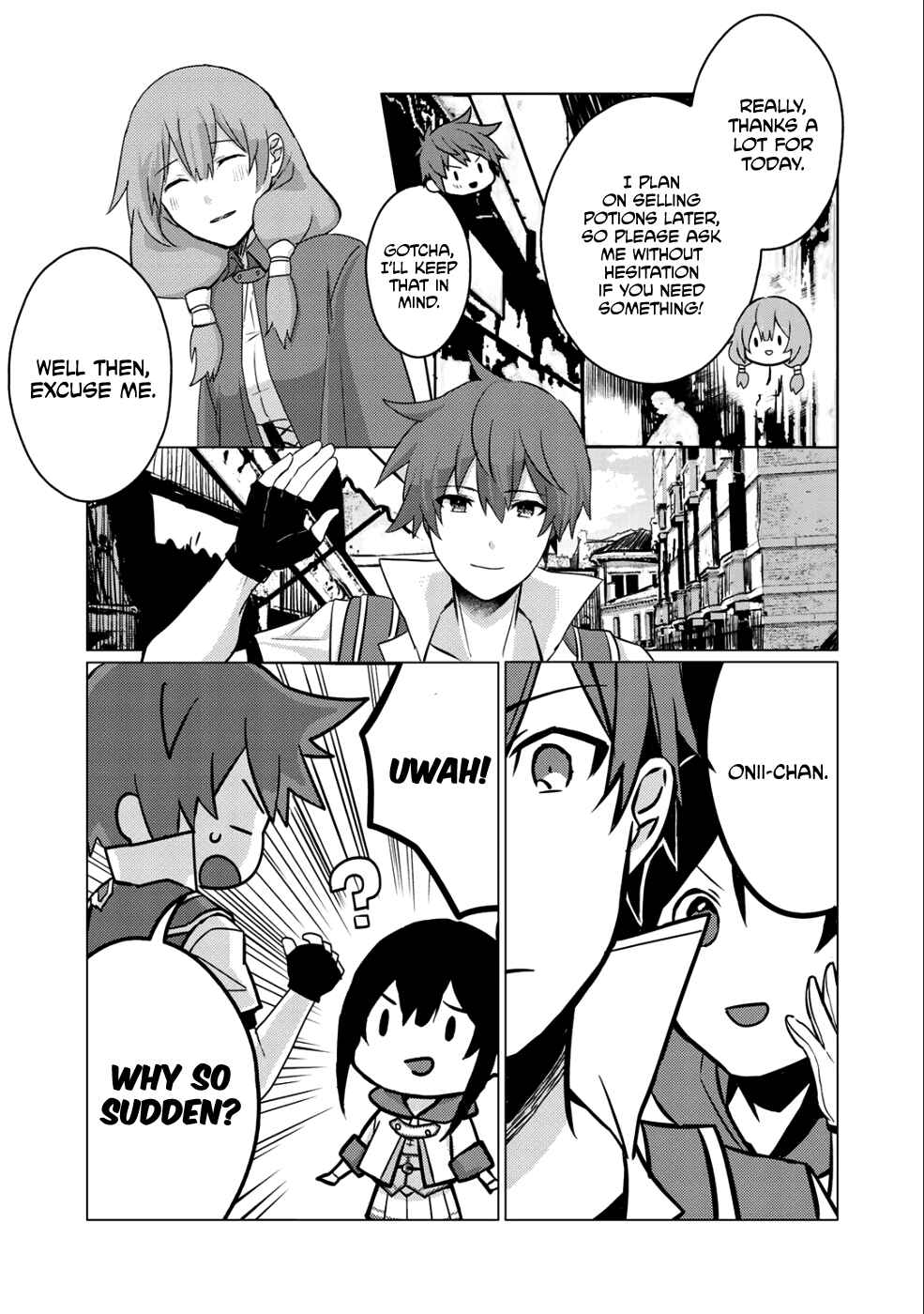 Page 19 Chapter 3 Hai Gamer na Imouto to Hajimeru VRMMO Seikatsu