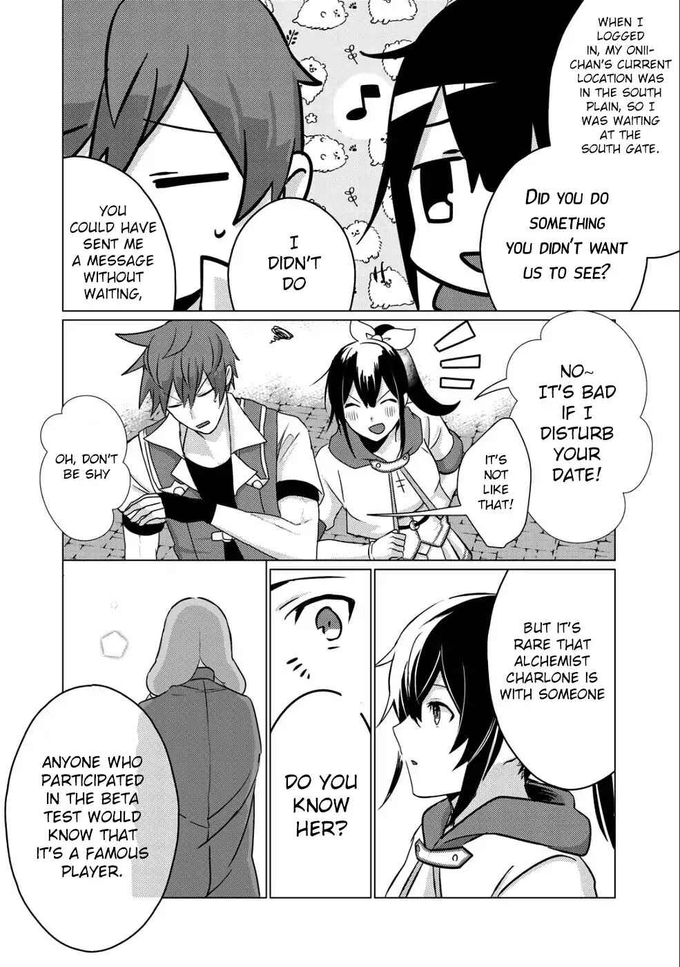 Page 18 Chapter 3 Hai Gamer na Imouto to Hajimeru VRMMO Seikatsu