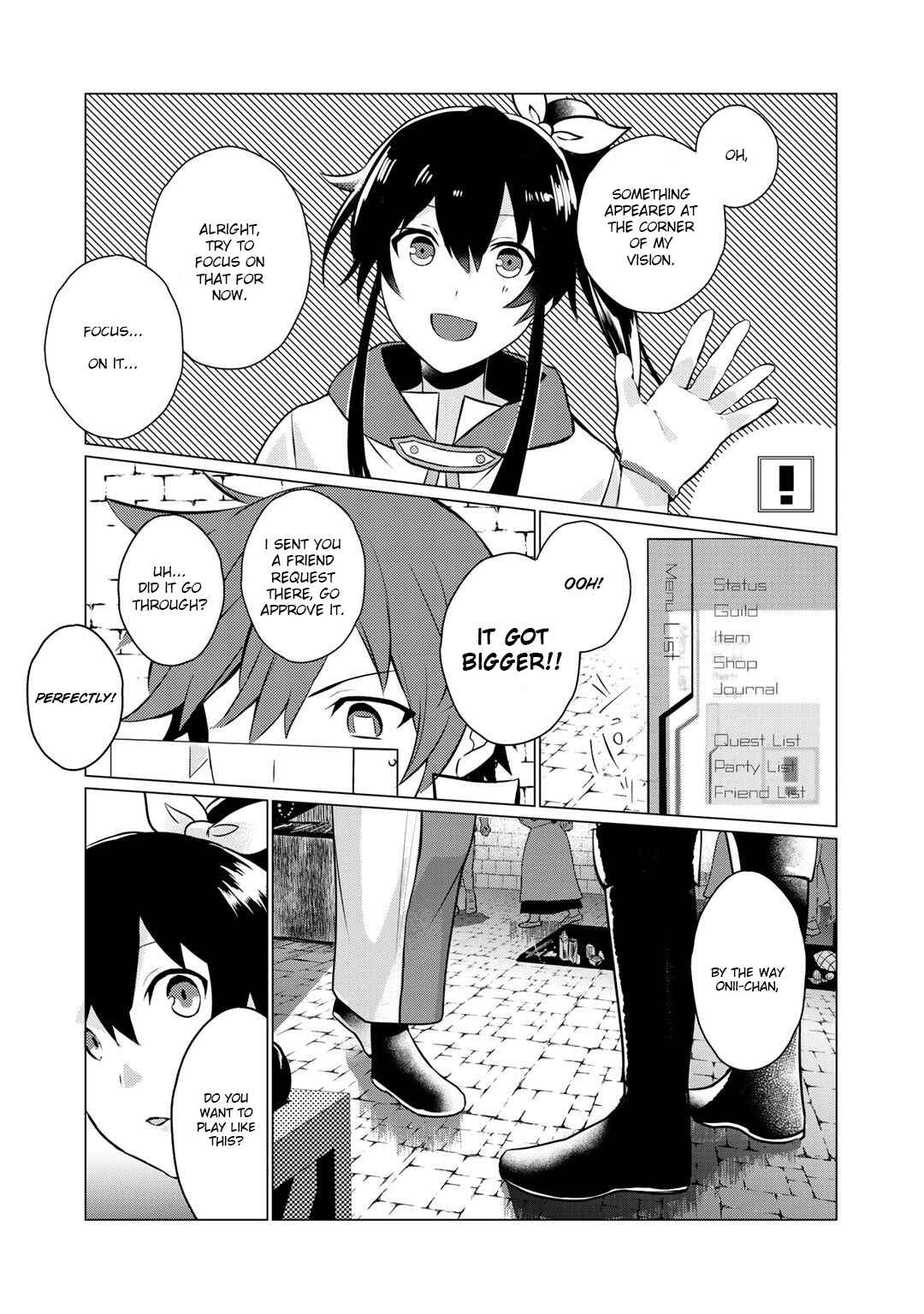 Page 14 Chapter 1 Hai Gamer na Imouto to Hajimeru VRMMO Seikatsu
