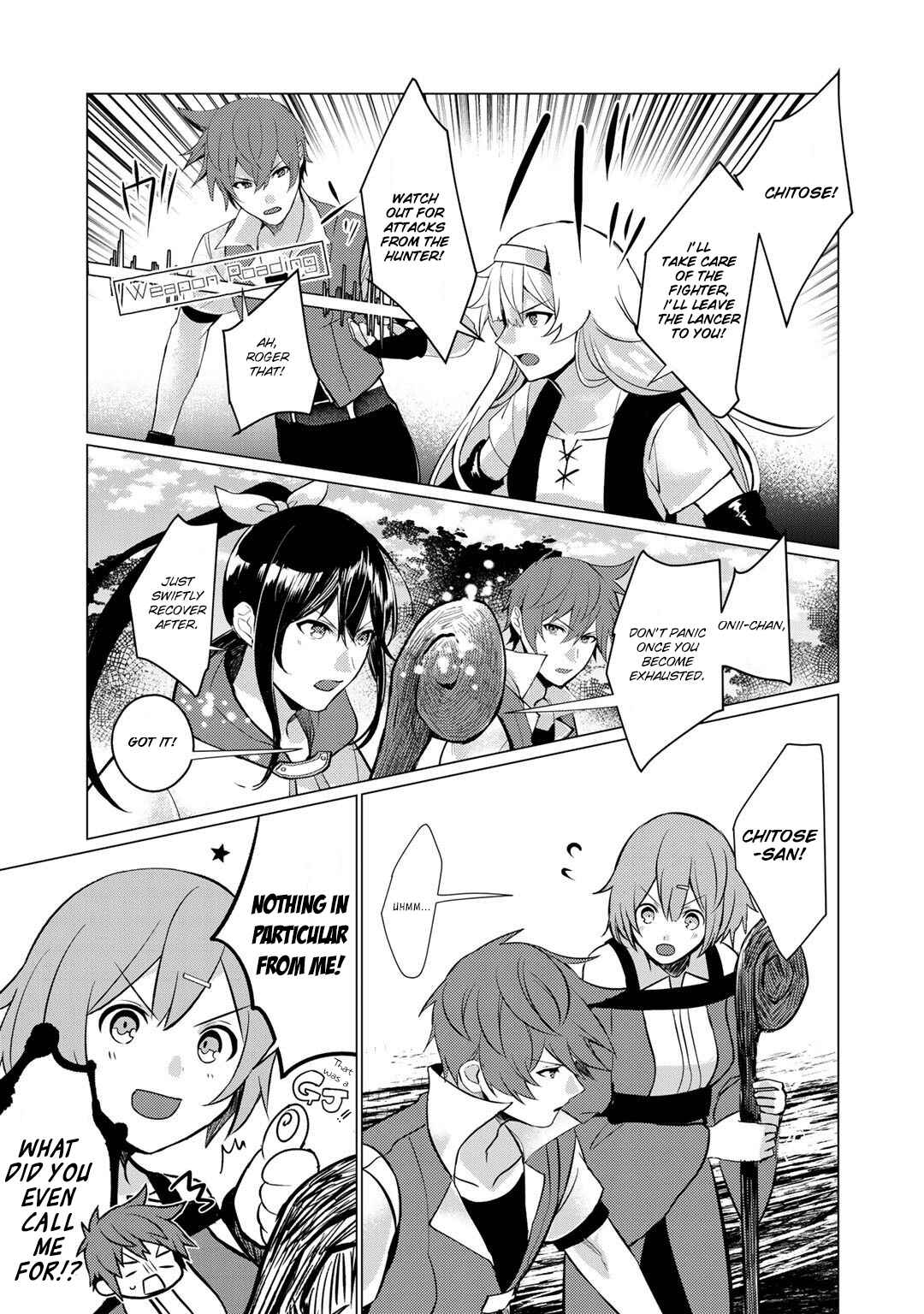 Page 27 Chapter 1 Hai Gamer na Imouto to Hajimeru VRMMO Seikatsu