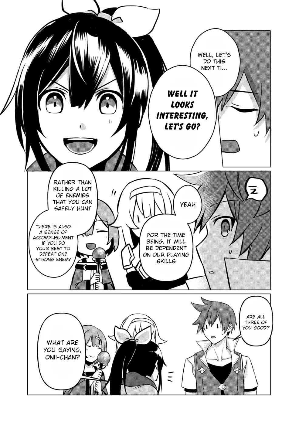 Page 11 Chapter 4 Hai Gamer na Imouto to Hajimeru VRMMO Seikatsu