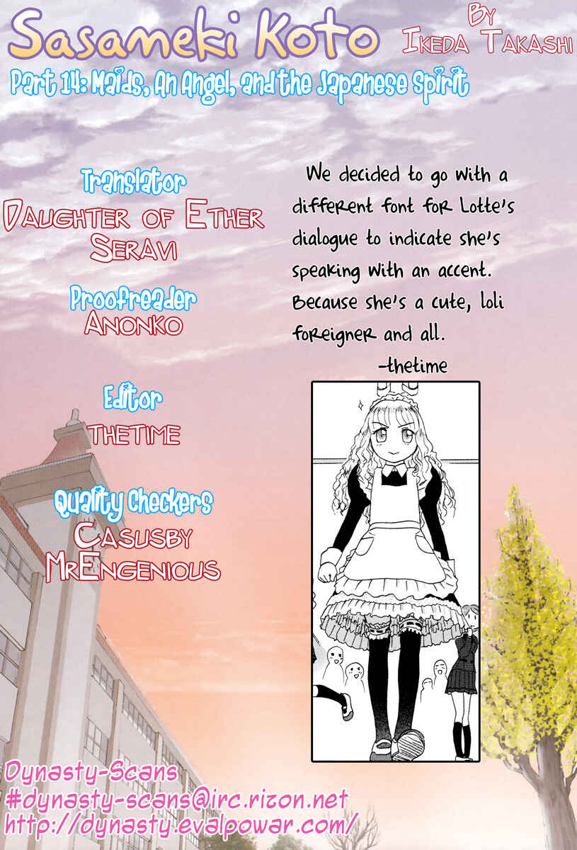 Page 26 Chapter 14 Sasameki Koto