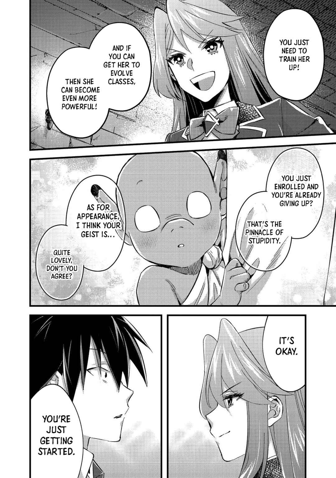 Page 22 Chapter 3 Geist x Revenant: Kusozako Mob na Ore wa, Aibou no Seirei o Bishoujo ni Shinka Sasete Saikyou ni!