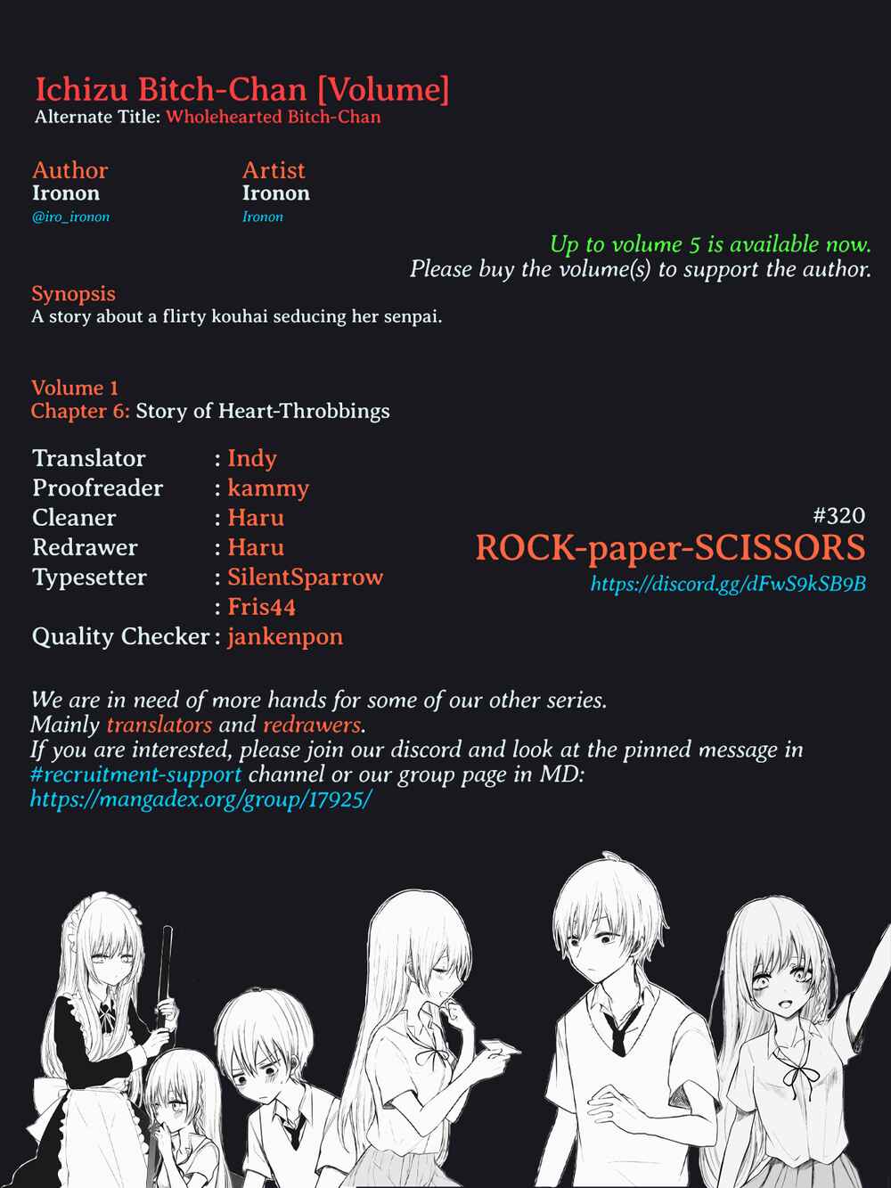 Page 14 Chapter 6 Ichizu Bitch-chan