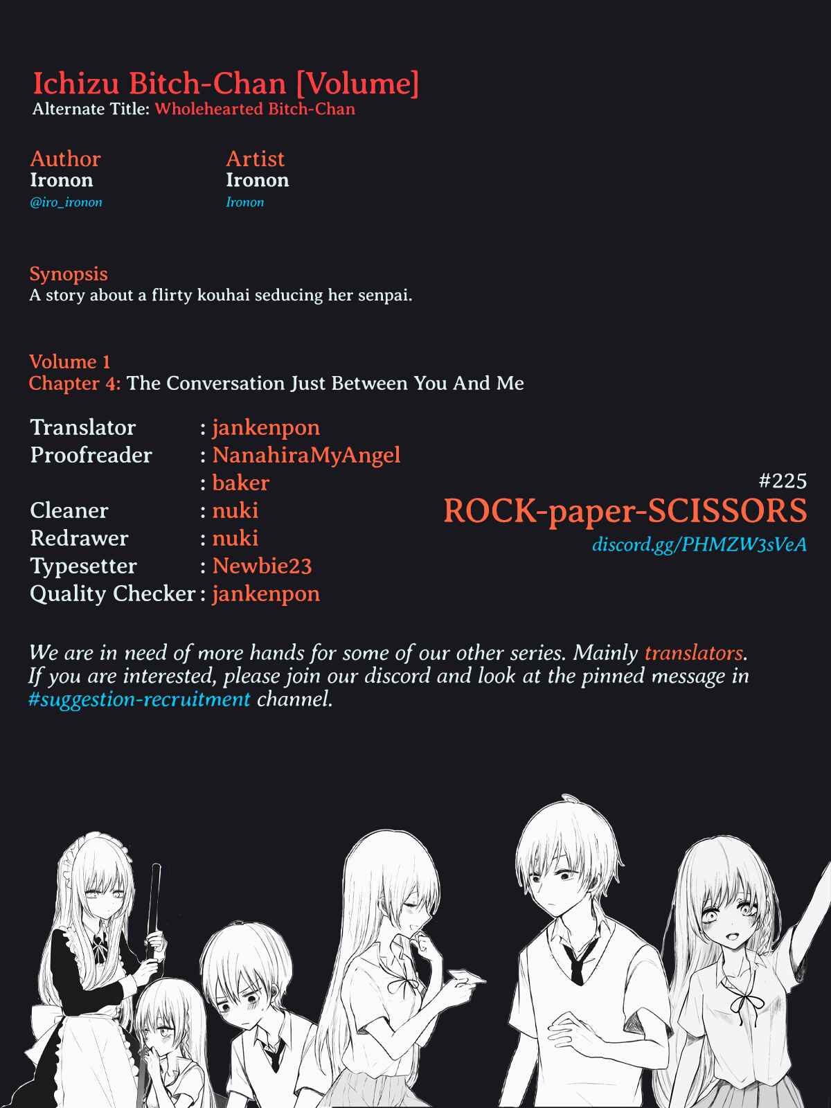 Page 19 Chapter 4 Ichizu Bitch-chan