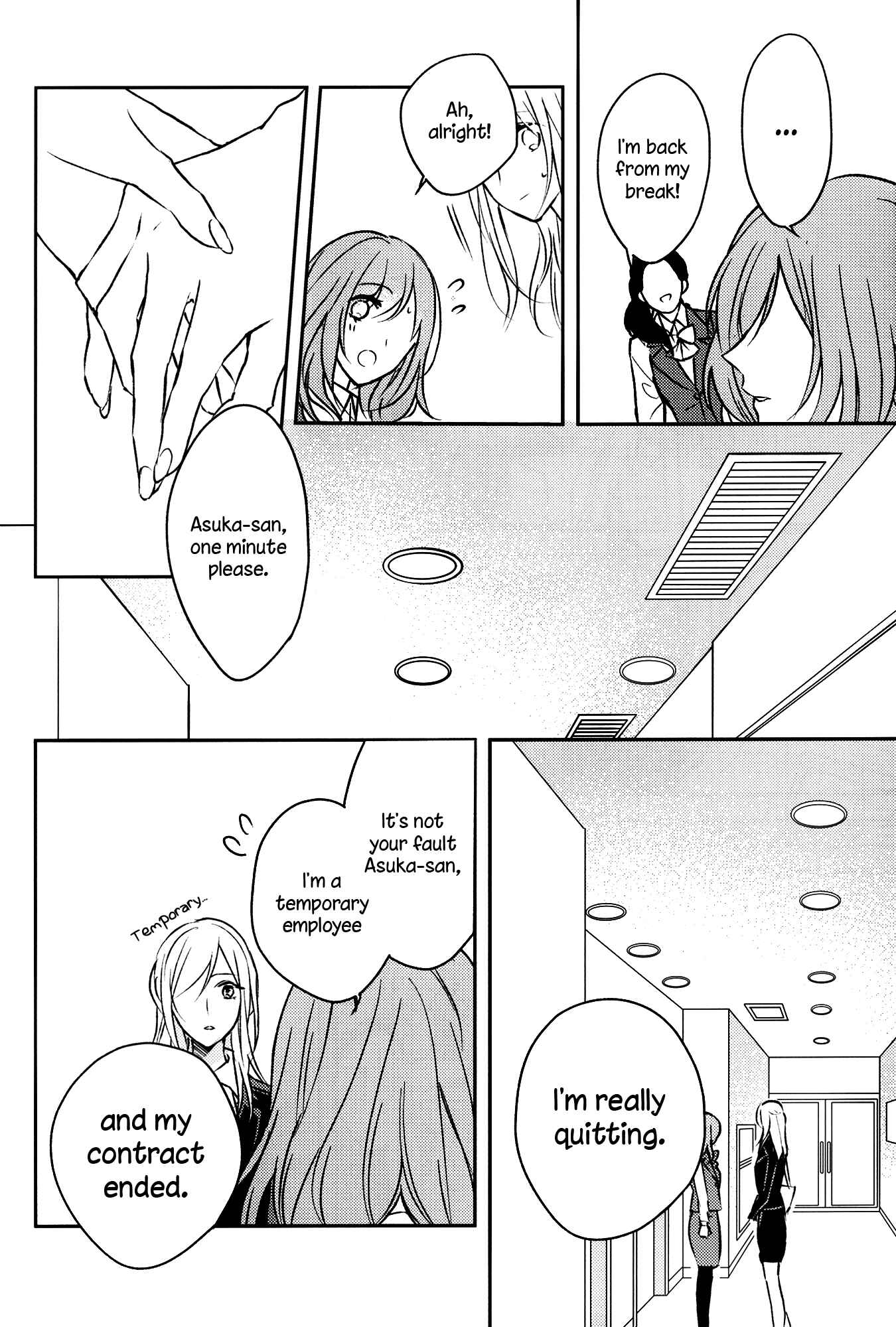 Page 10 Chapter 1 Chouchou Volume 5: Unemployment Girls Love Anthology