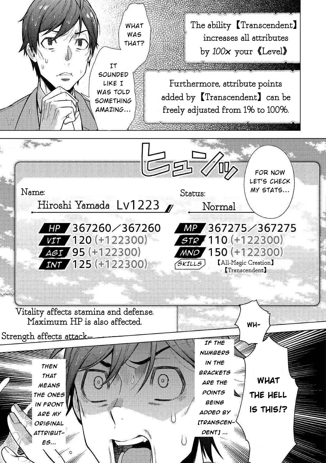 Page 14 Chapter 1.2 Chouetsu-sha to Natta Ossan wa My Pace ni Isekai wo Sansaku Suru