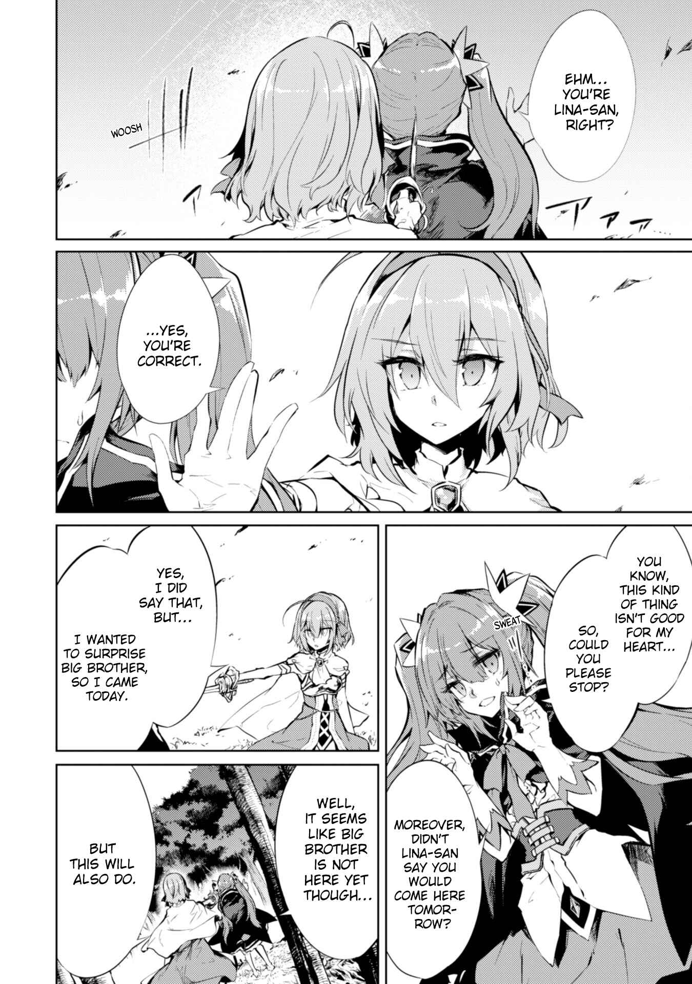 Page 4 Chapter 9 Moto Saikyou no Kenshi wa, Isekai Mahou ni Akogareru