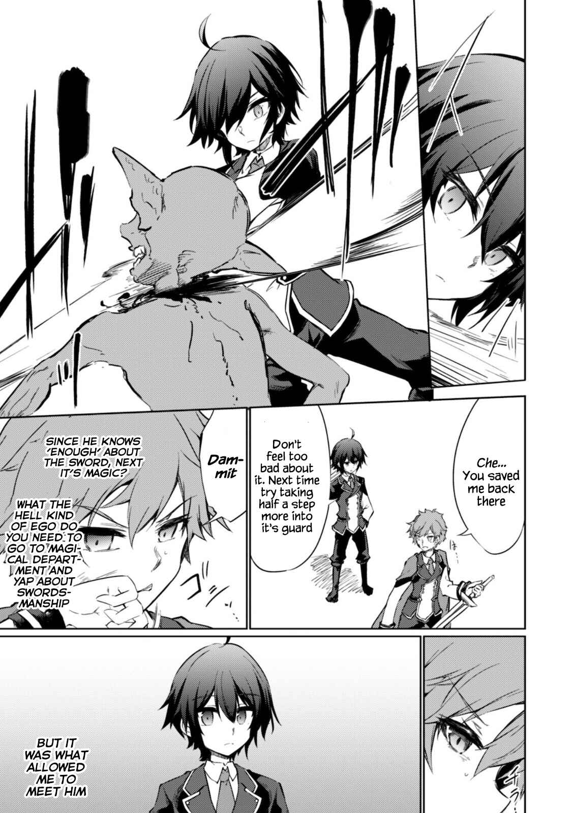 Page 4 Chapter 32 Moto Saikyou no Kenshi wa, Isekai Mahou ni Akogareru
