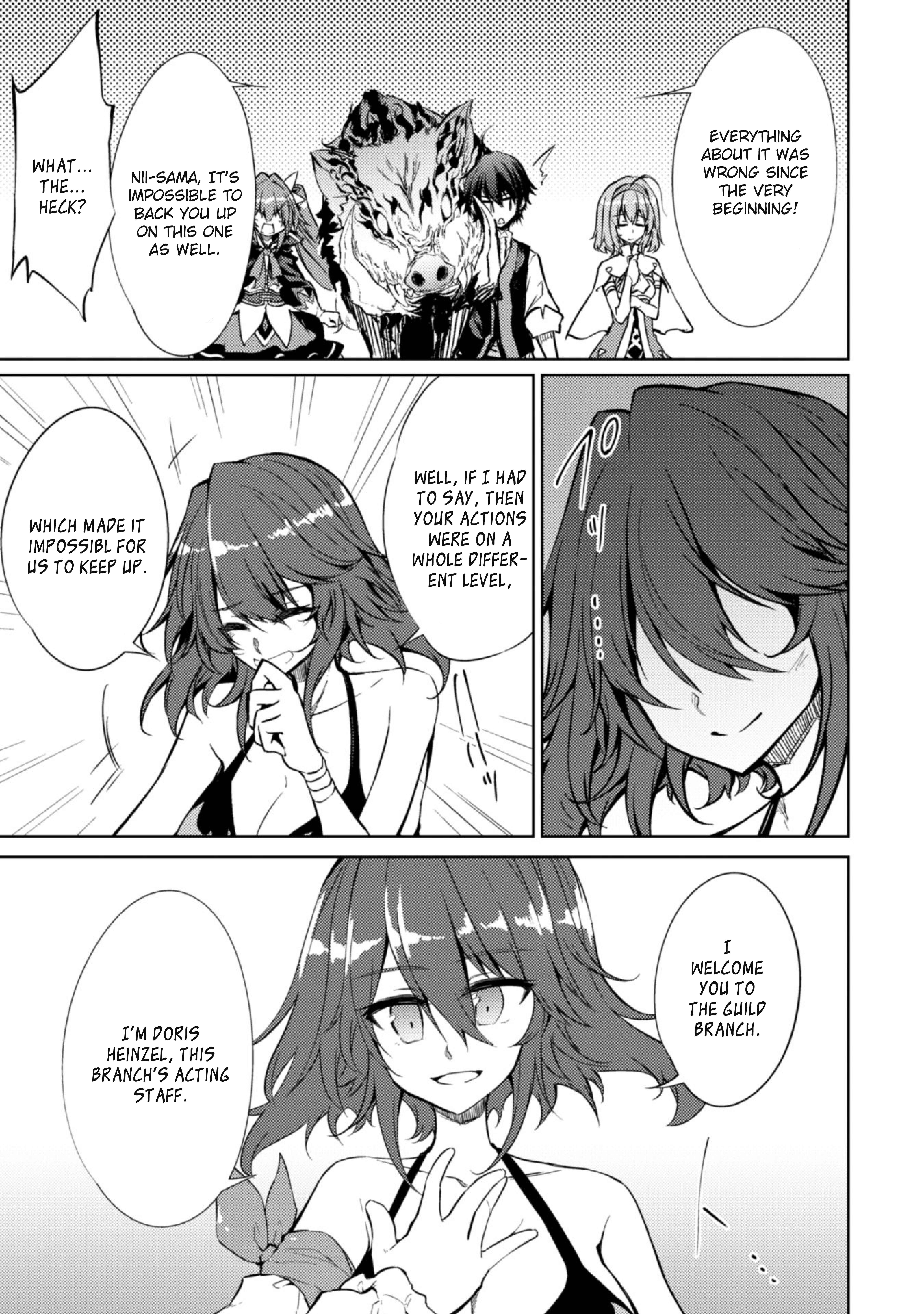 Page 13 Chapter 15 Moto Saikyou no Kenshi wa, Isekai Mahou ni Akogareru