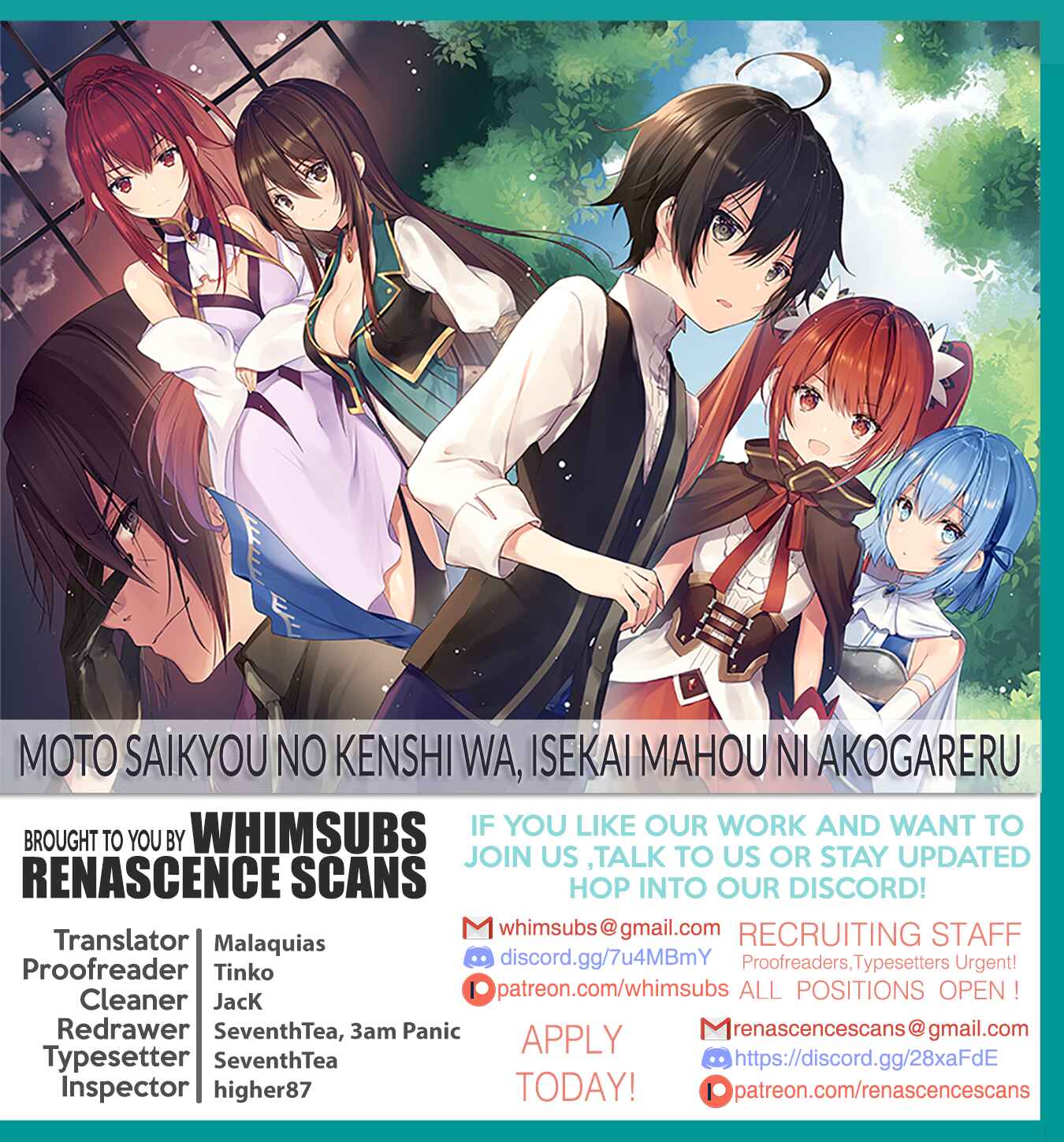 Page 22 Chapter 15 Moto Saikyou no Kenshi wa, Isekai Mahou ni Akogareru