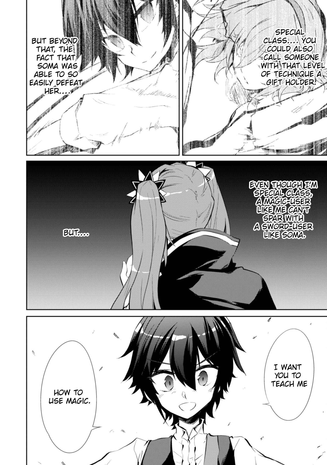 Page 22 Chapter 7 Moto Saikyou no Kenshi wa, Isekai Mahou ni Akogareru