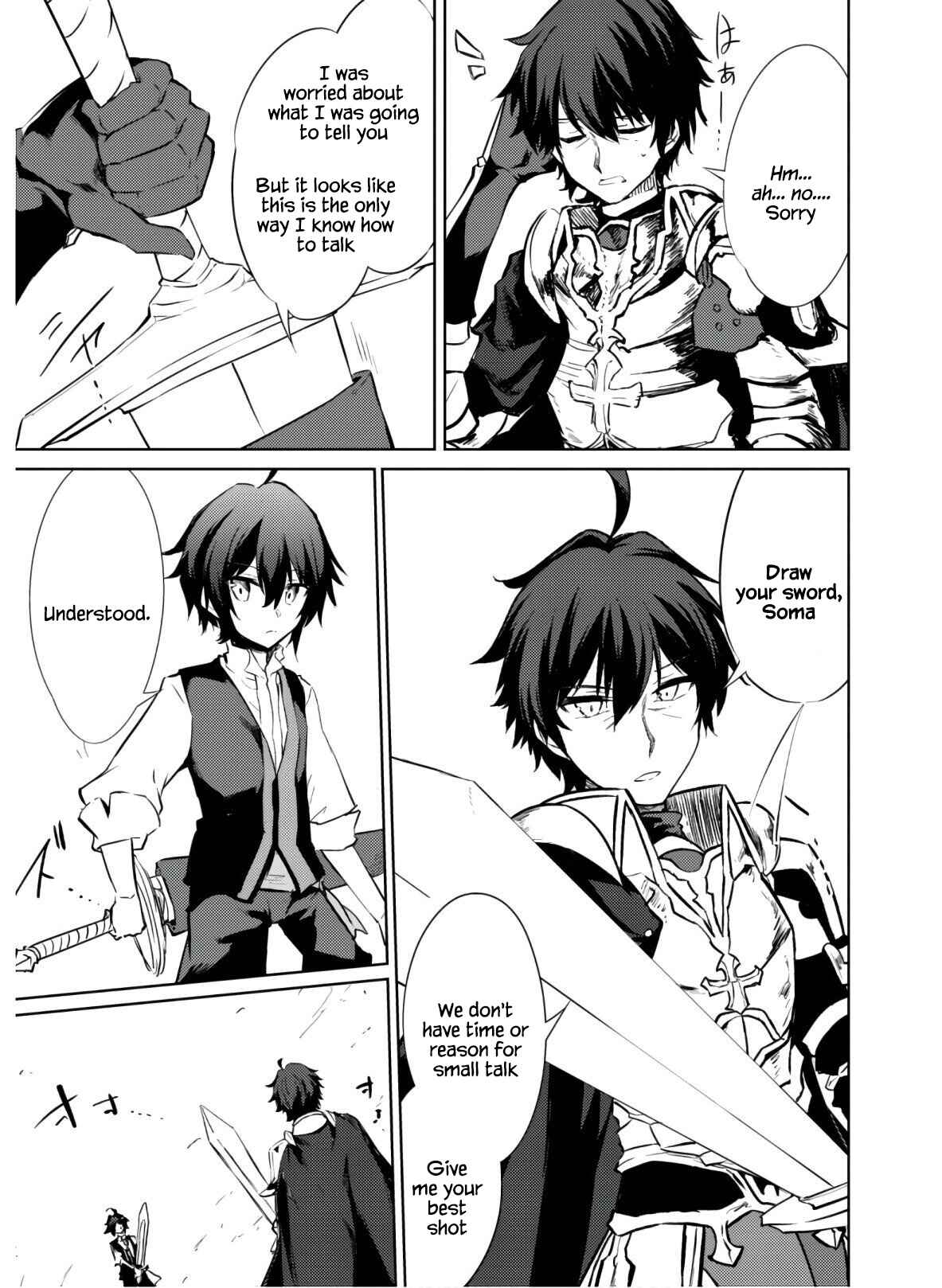 Page 12 Chapter 25 Moto Saikyou no Kenshi wa, Isekai Mahou ni Akogareru