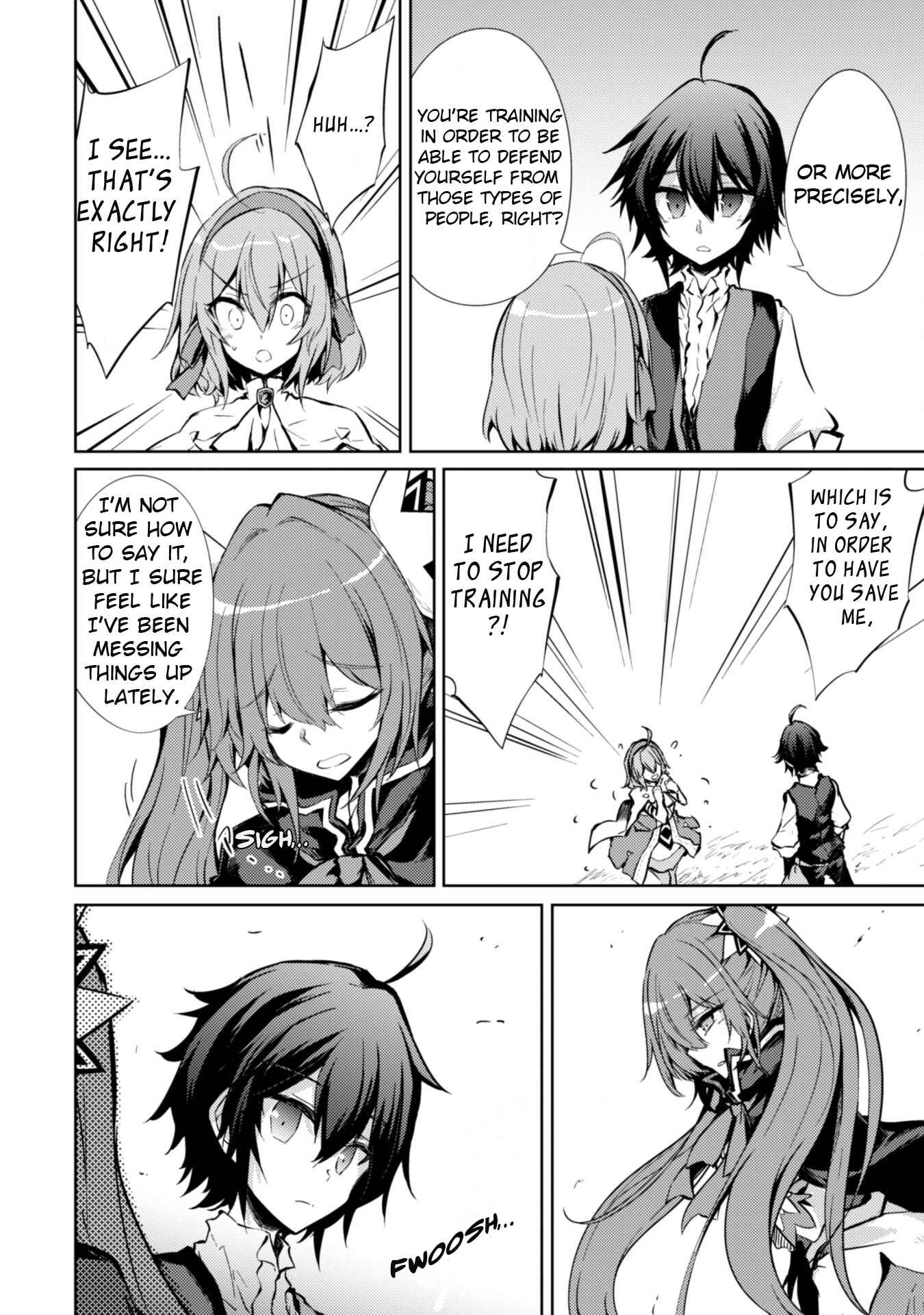 Page 12 Chapter 8 Moto Saikyou no Kenshi wa, Isekai Mahou ni Akogareru
