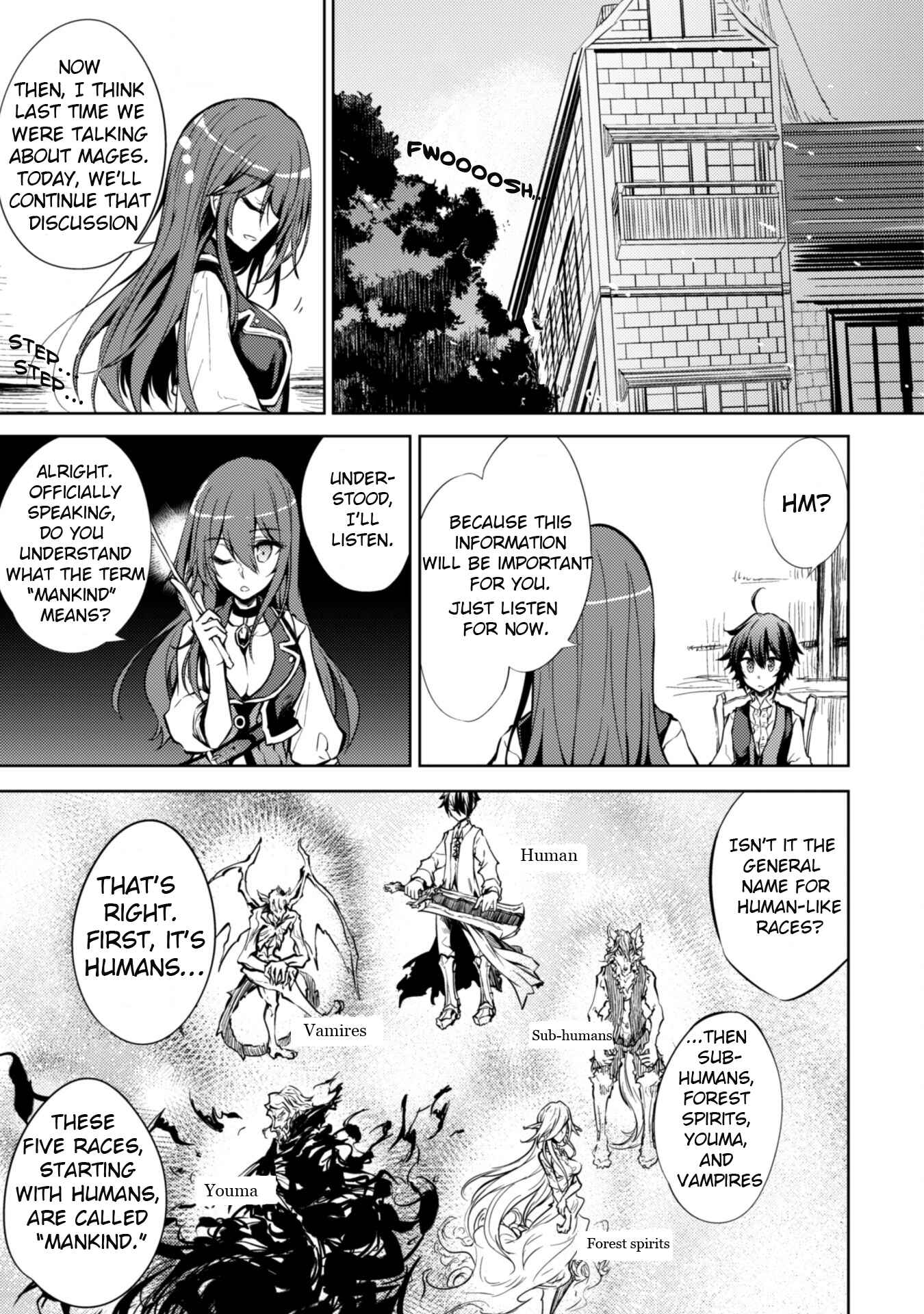 Page 13 Chapter 8 Moto Saikyou no Kenshi wa, Isekai Mahou ni Akogareru