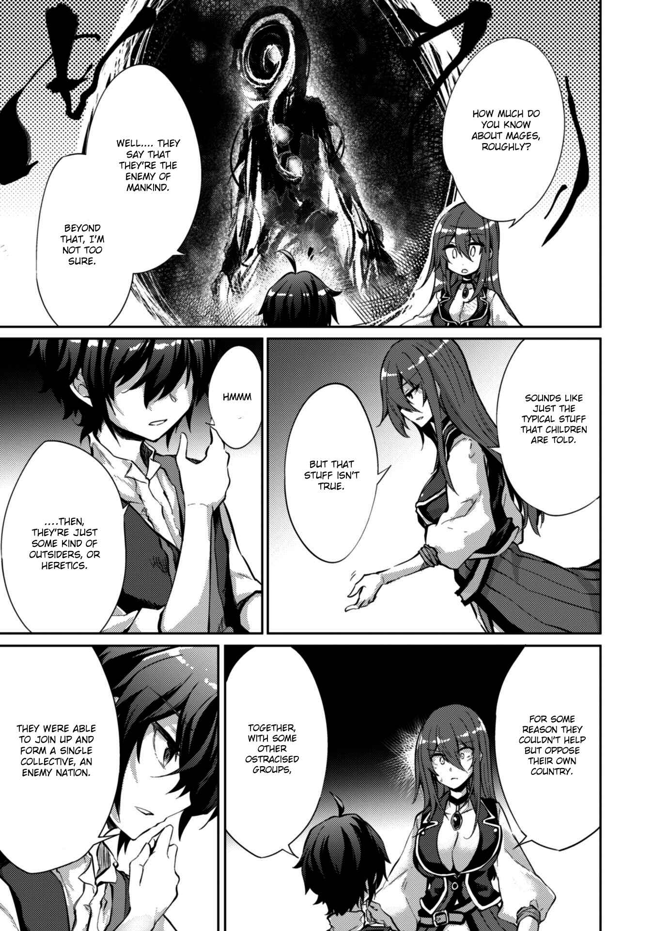 Page 15 Chapter 4 Moto Saikyou no Kenshi wa, Isekai Mahou ni Akogareru