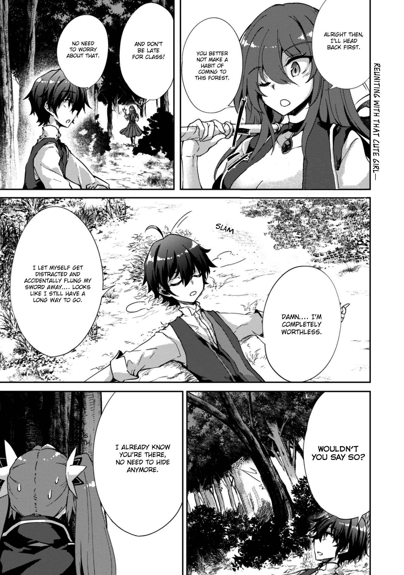 Page 3 Chapter 4 Moto Saikyou no Kenshi wa, Isekai Mahou ni Akogareru