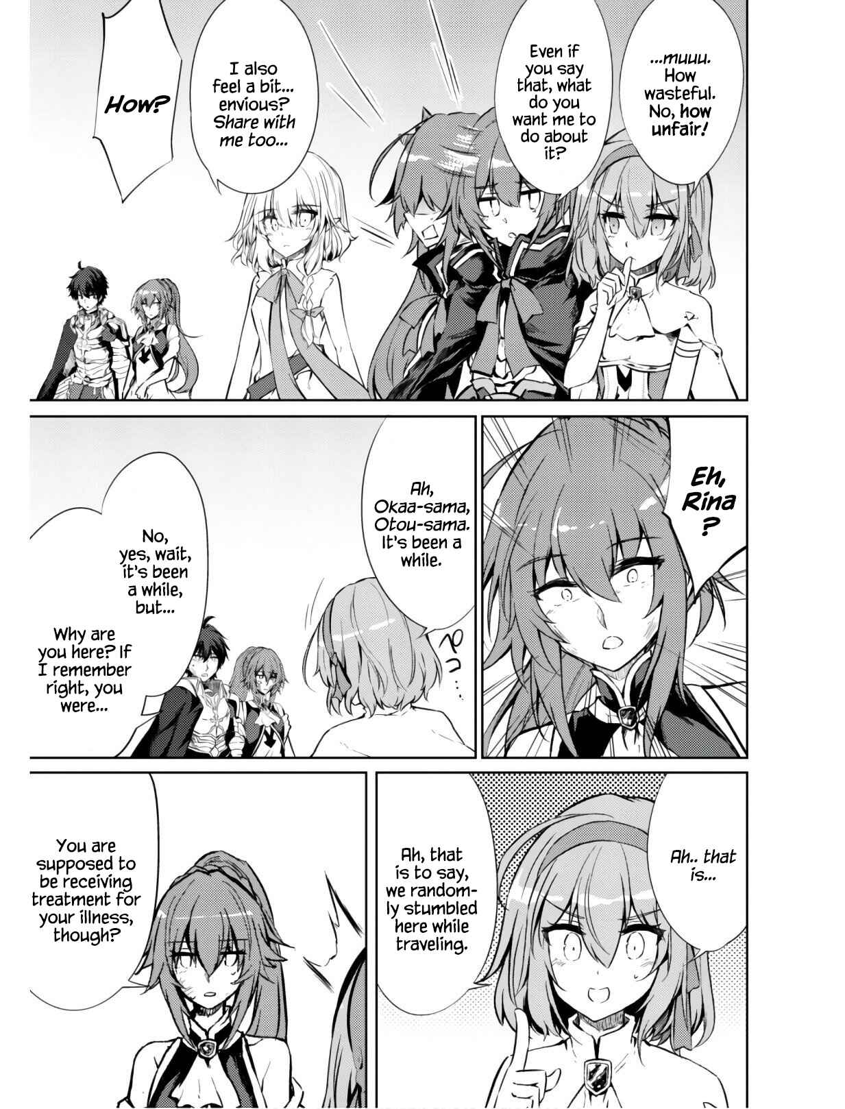 Page 12 Chapter 24 Moto Saikyou no Kenshi wa, Isekai Mahou ni Akogareru