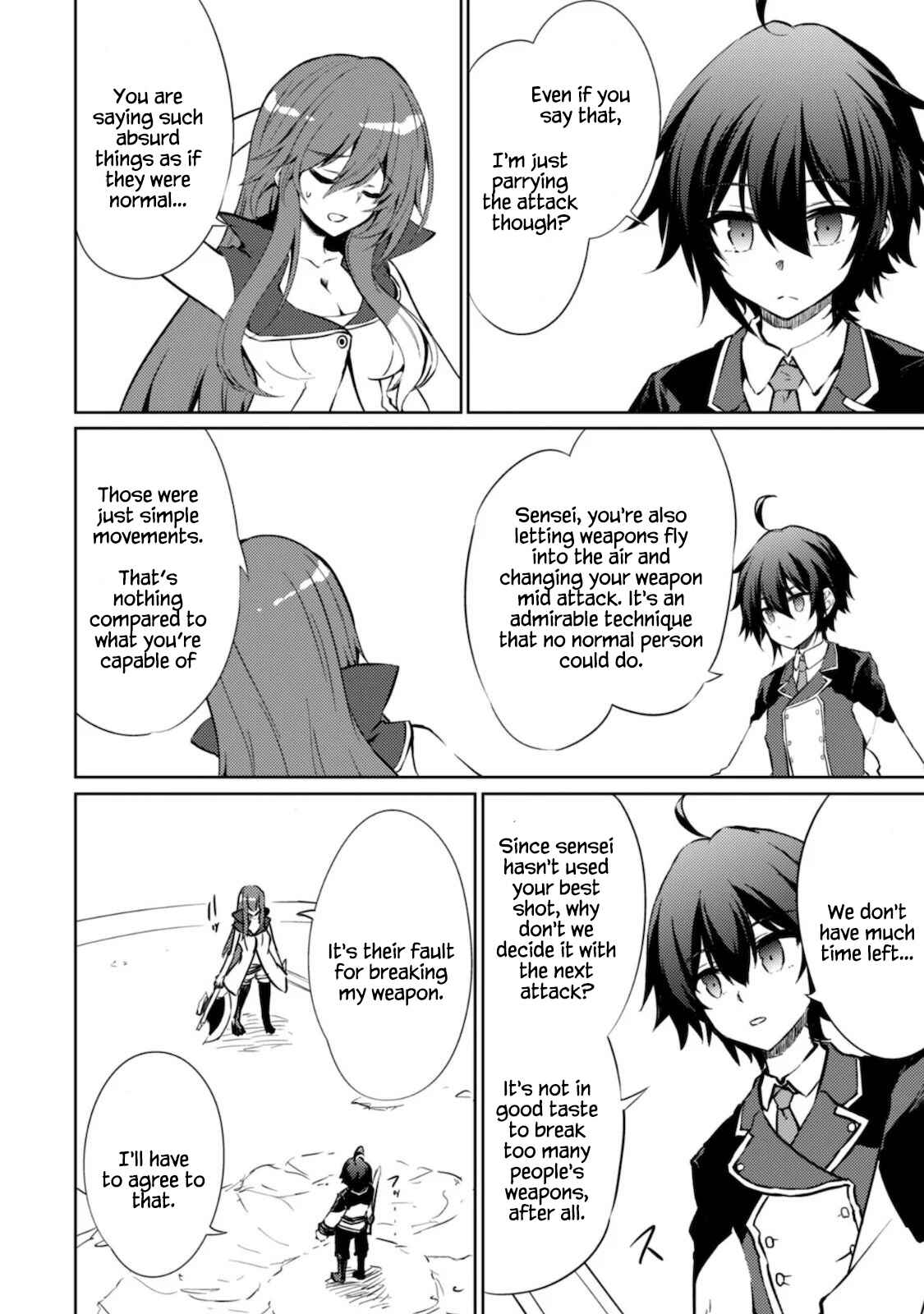 Page 11 Chapter 28 Moto Saikyou no Kenshi wa, Isekai Mahou ni Akogareru