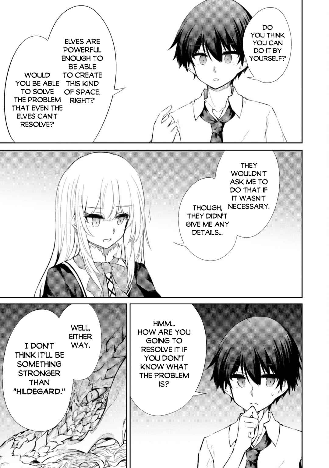 Page 25 Chapter 40 Moto Saikyou no Kenshi wa, Isekai Mahou ni Akogareru