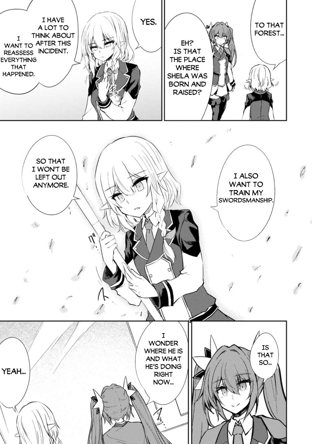 Page 15 Chapter 37 Moto Saikyou no Kenshi wa, Isekai Mahou ni Akogareru