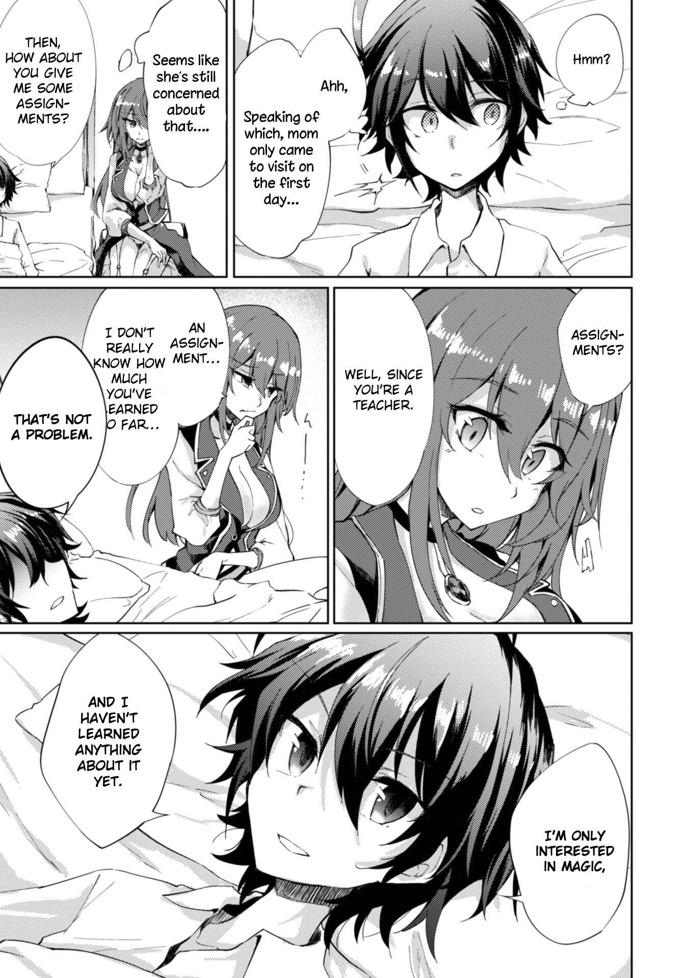 Page 12 Chapter 2 Moto Saikyou no Kenshi wa, Isekai Mahou ni Akogareru