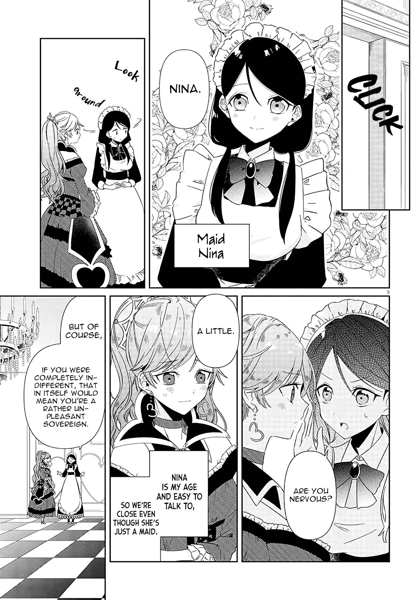 Page 8 Chapter 1.1 Queen of Hearts in Wonderland