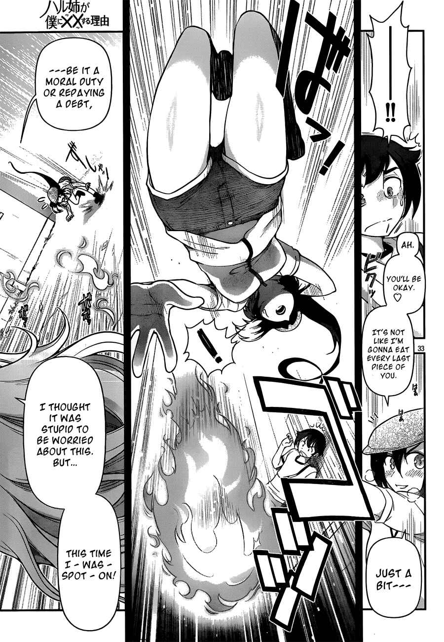 Page 34 Chapter 6 Haru-nee ga Boku ni XX Suru Riyuu