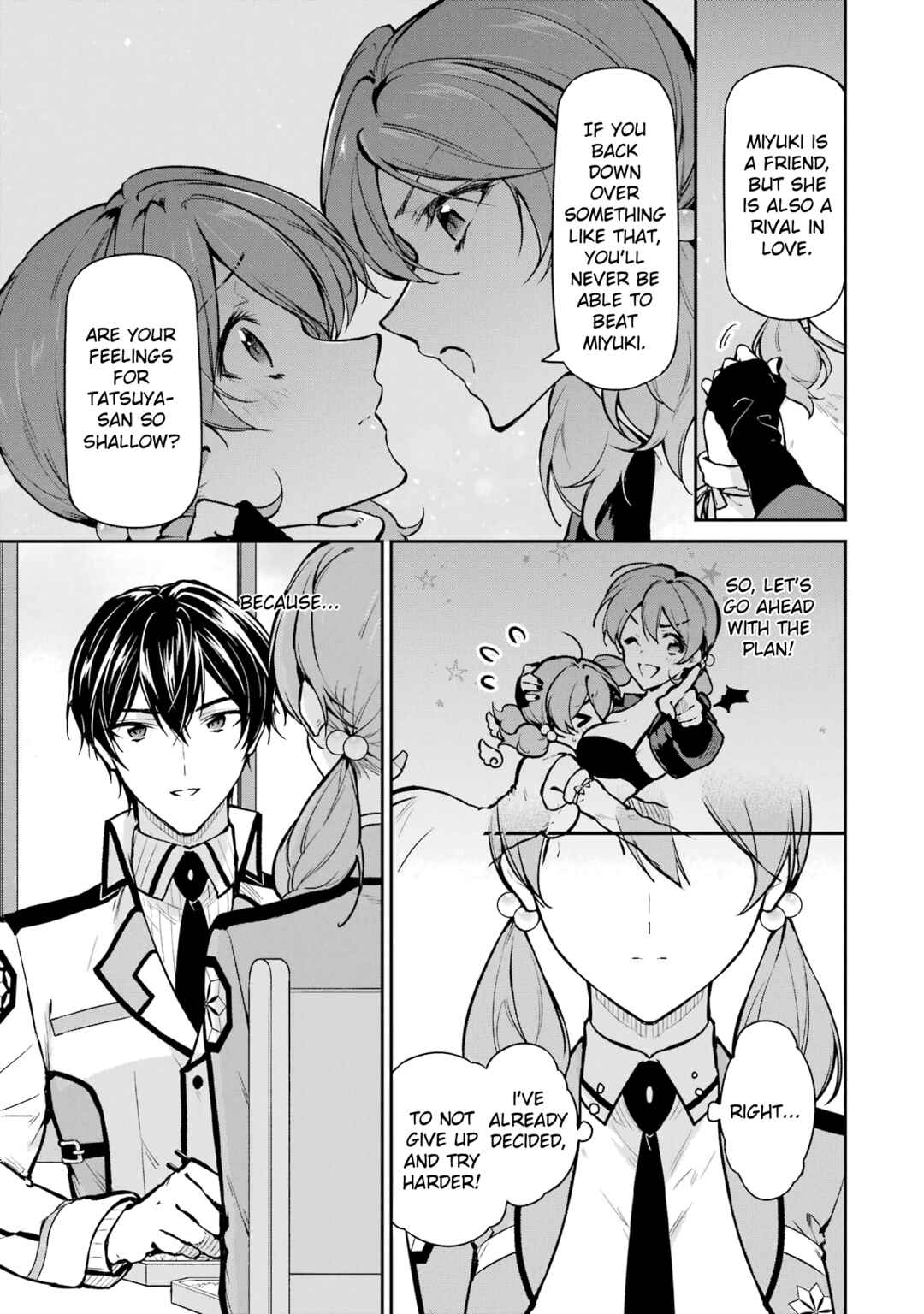 Page 11 Chapter 27 Mahouka Koukou no Rettousei - Shizoku Kaigi-hen