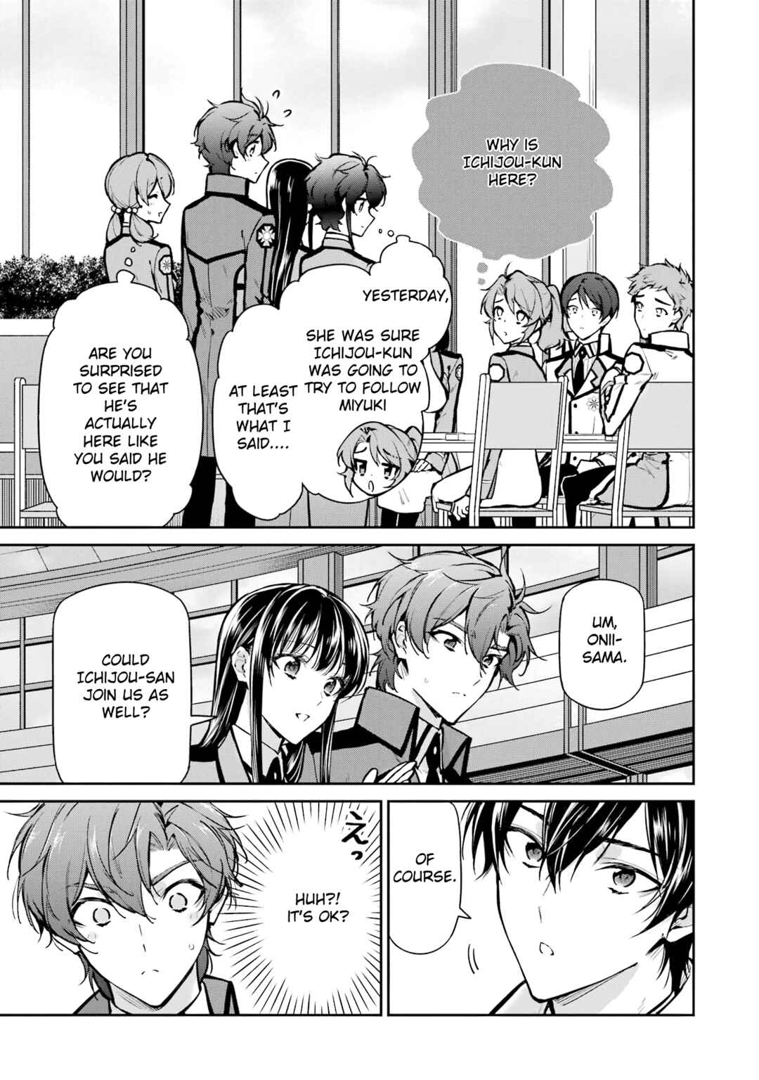 Page 3 Chapter 27 Mahouka Koukou no Rettousei - Shizoku Kaigi-hen