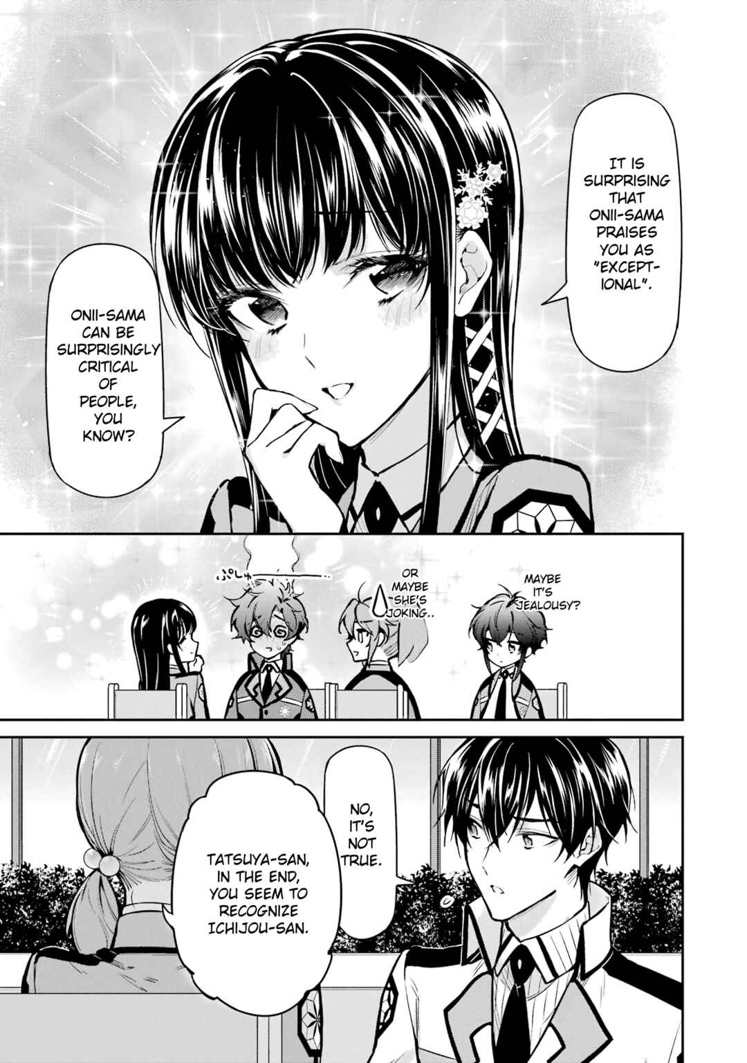 Page 7 Chapter 27 Mahouka Koukou no Rettousei - Shizoku Kaigi-hen