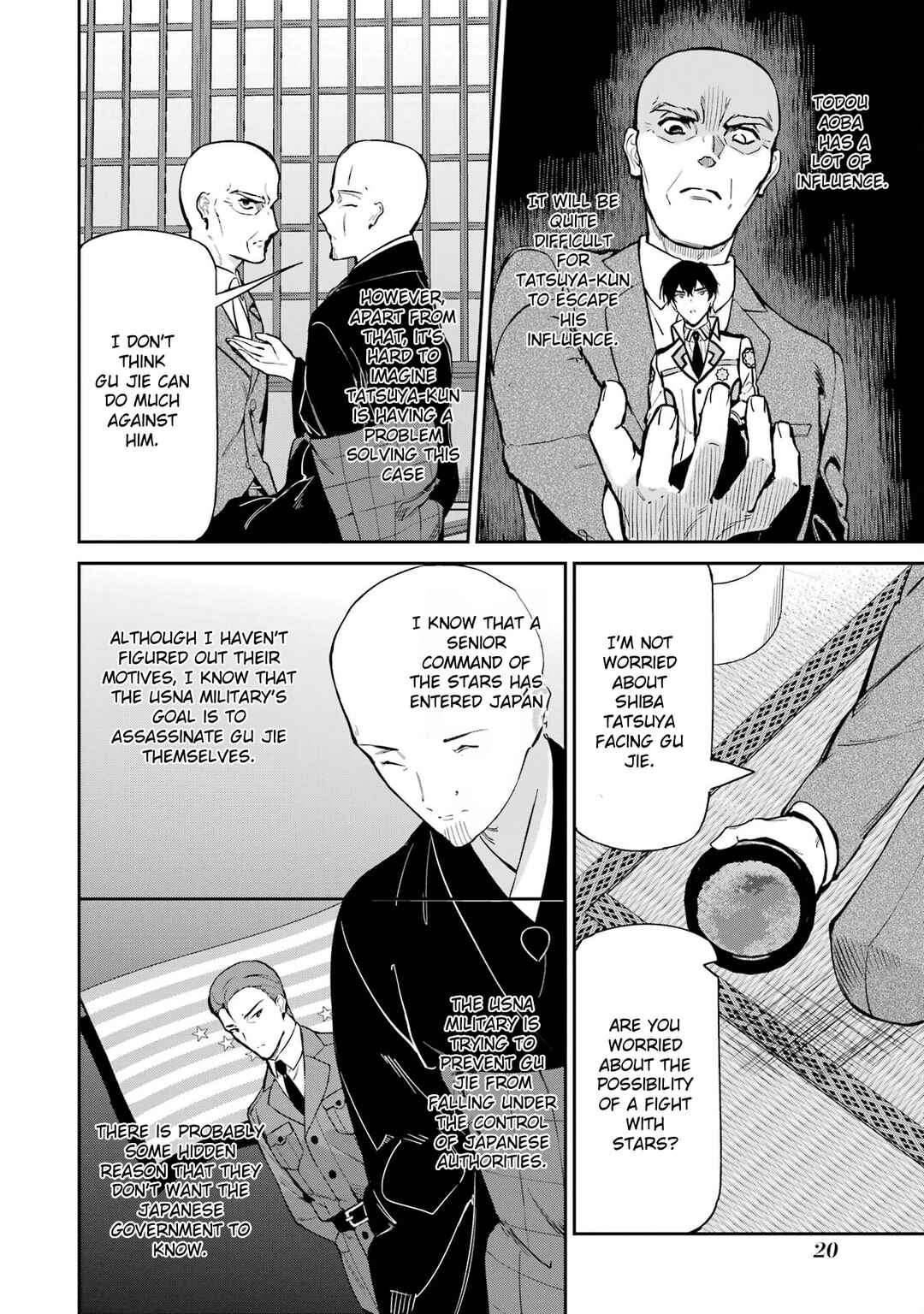 Page 22 Chapter 40 Mahouka Koukou no Rettousei - Shizoku Kaigi-hen