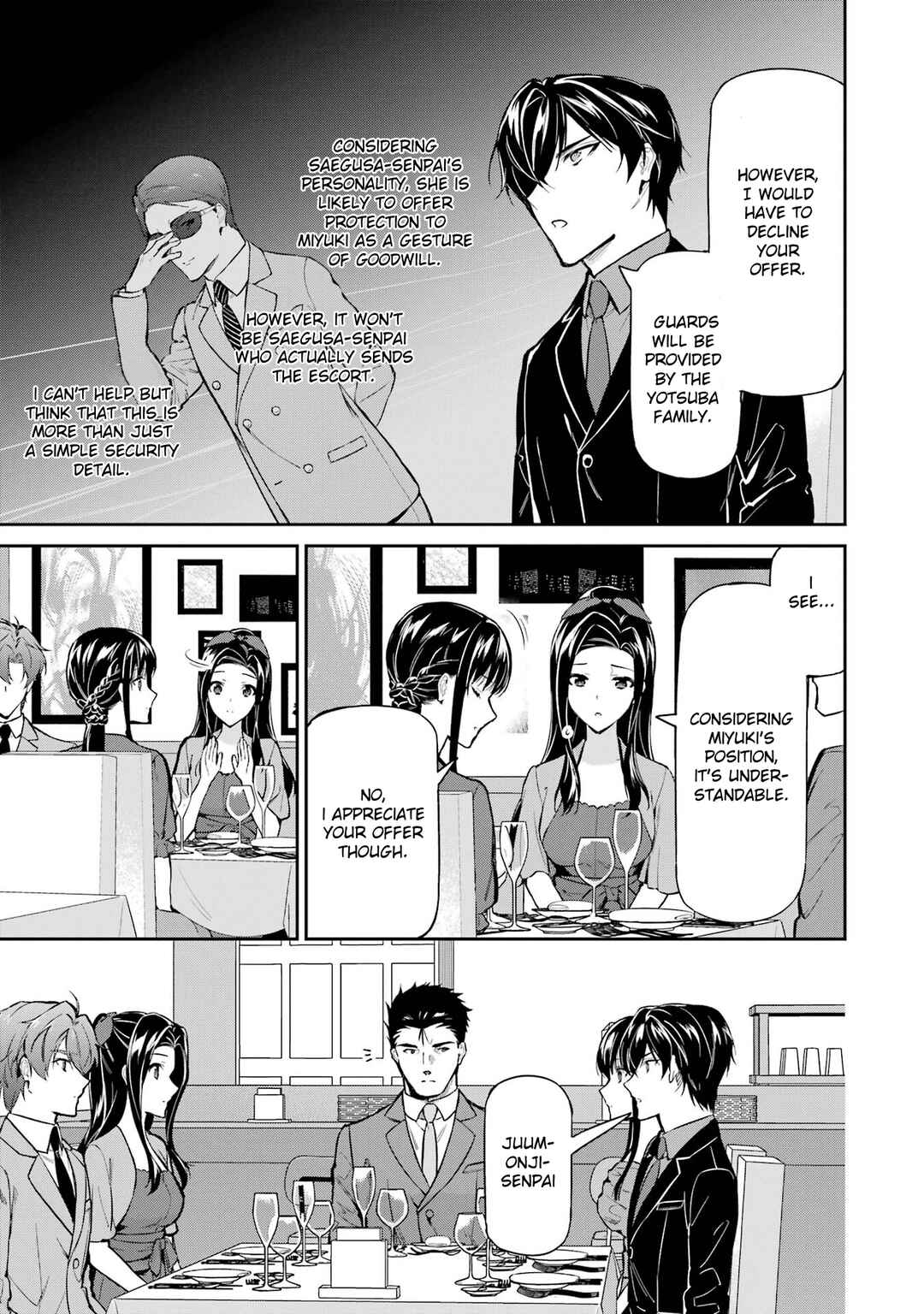Page 9 Chapter 40 Mahouka Koukou no Rettousei - Shizoku Kaigi-hen
