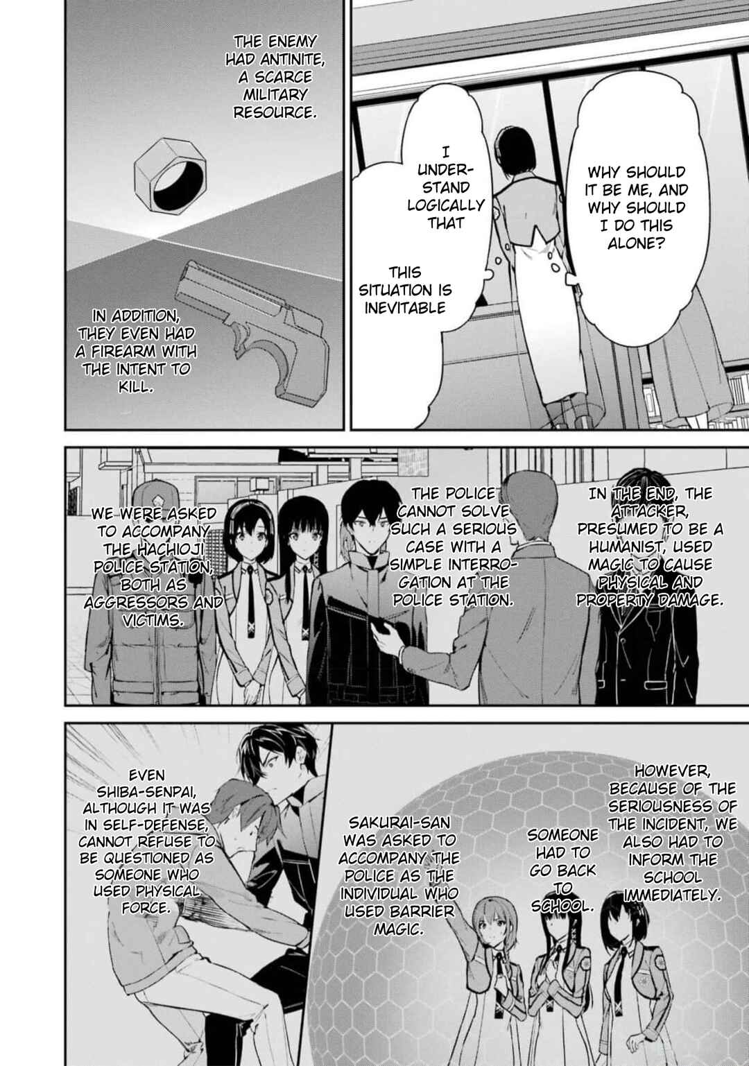 Page 16 Chapter 39 Mahouka Koukou no Rettousei - Shizoku Kaigi-hen