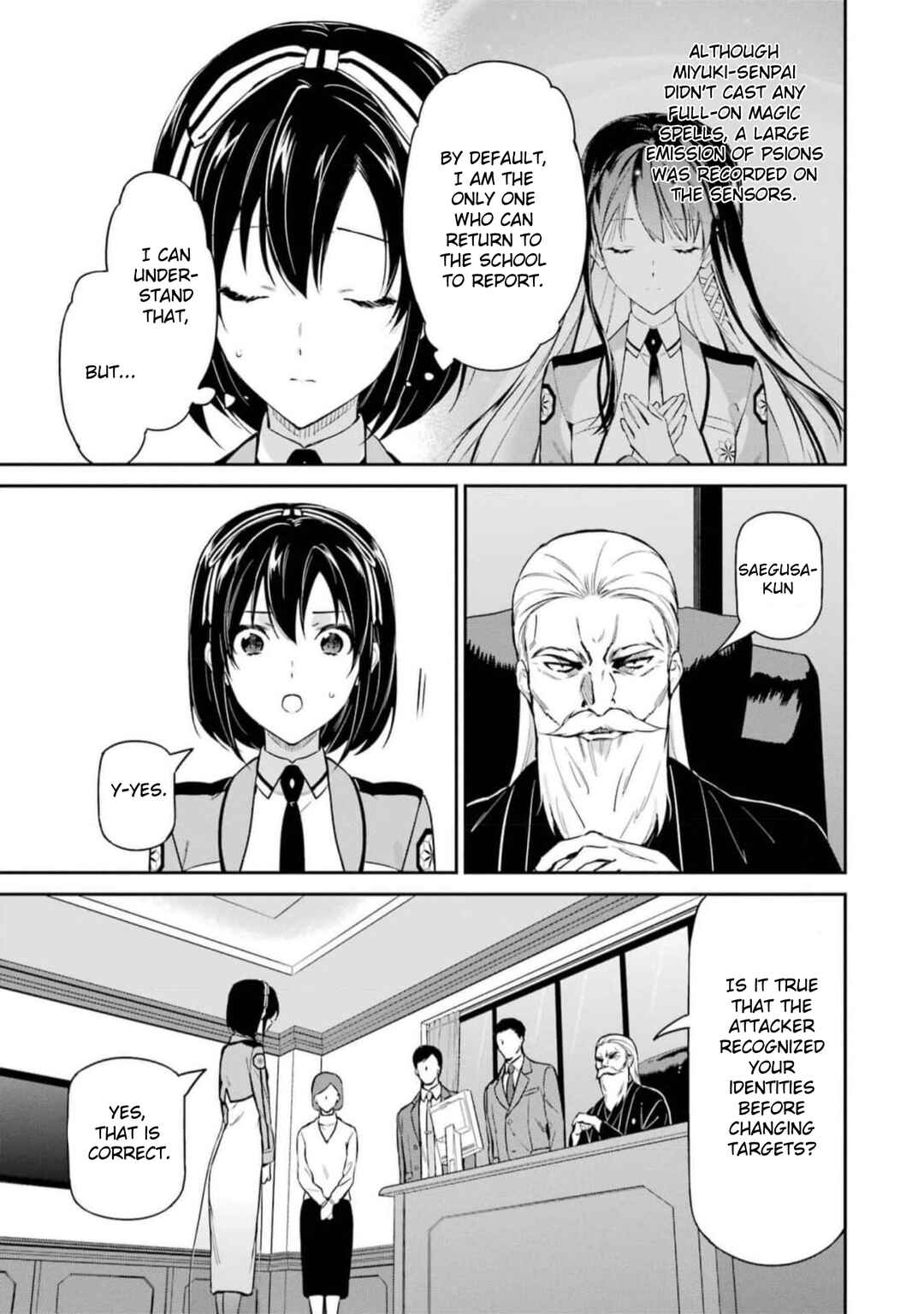Page 17 Chapter 39 Mahouka Koukou no Rettousei - Shizoku Kaigi-hen